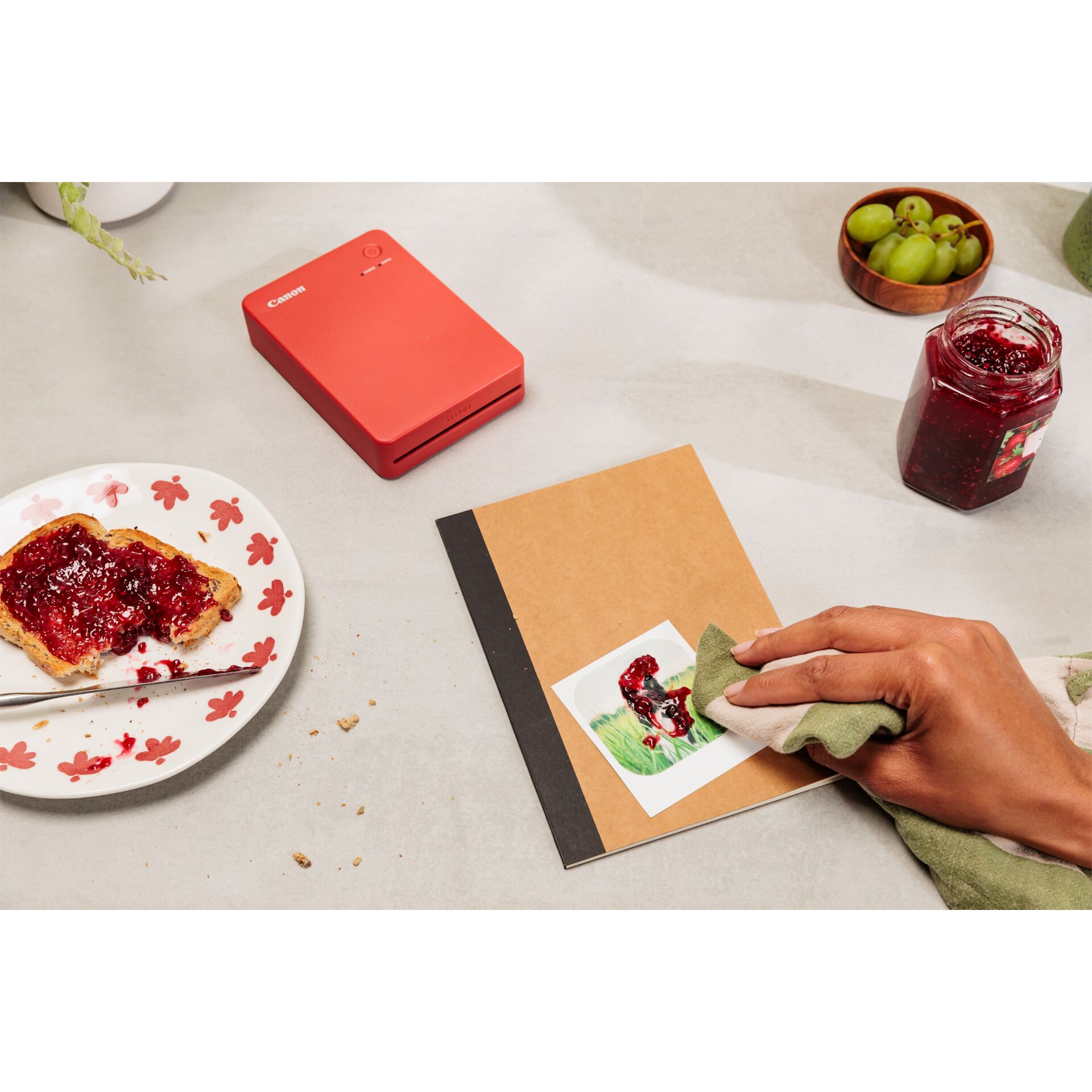 Essen, Konfitüre, Teller