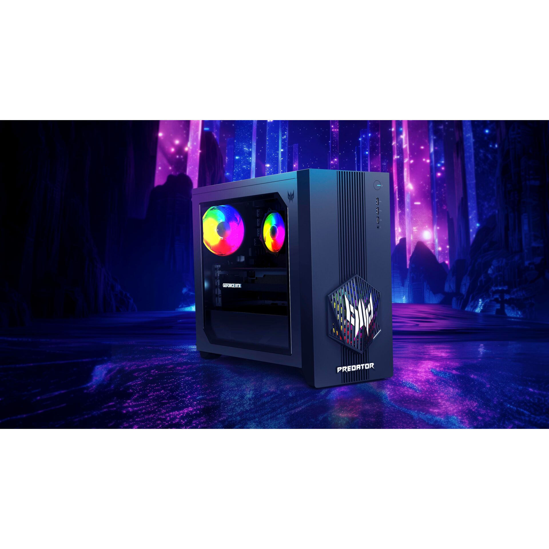 Gaming-PC, Desktop, RGB, Midi-tower, GeForce RTX