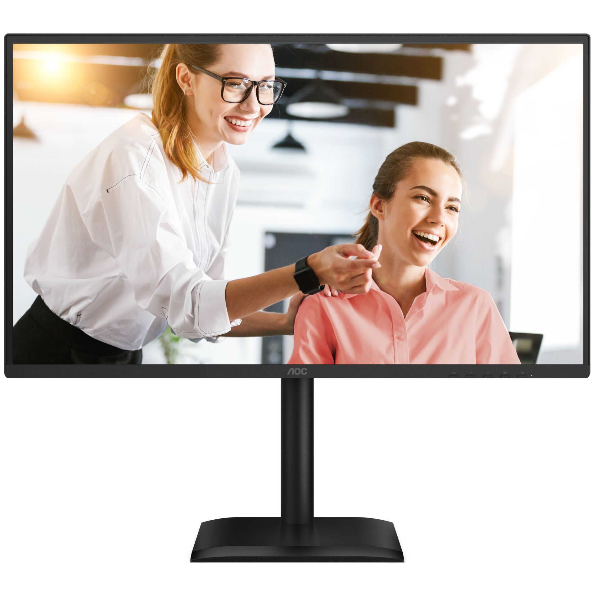 Computerausrüstung, Überwachen, Bildschirm, Person, Frau