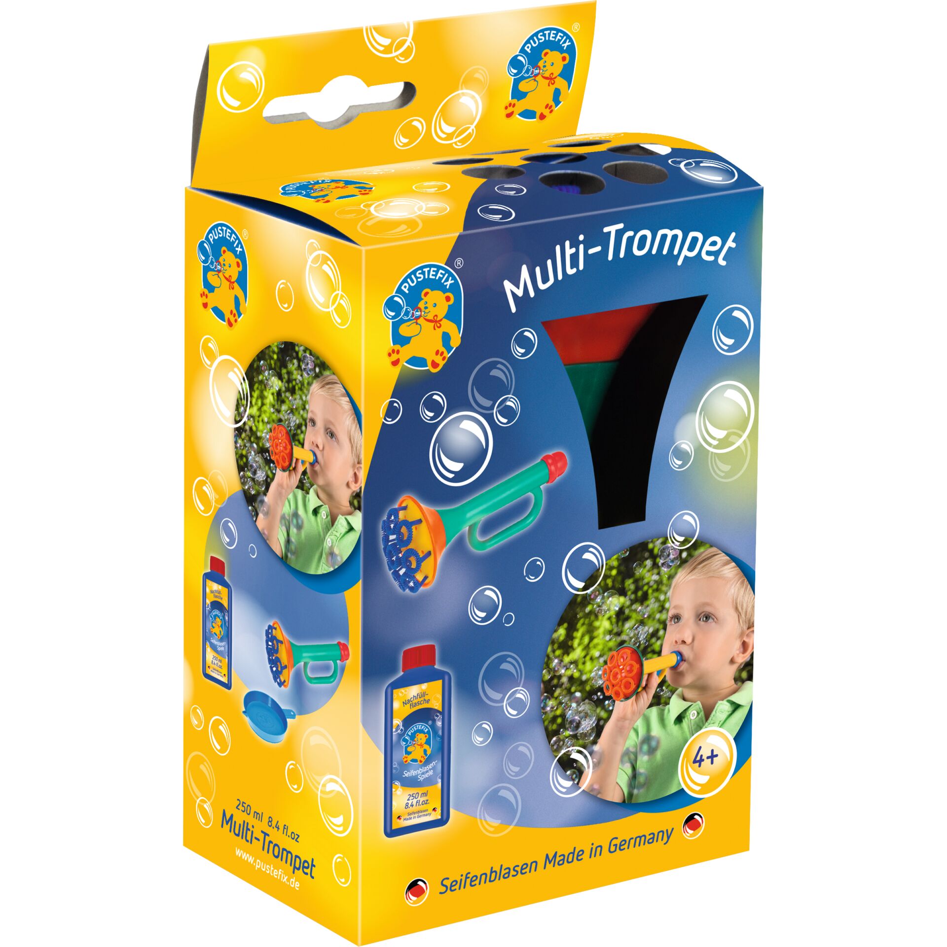 Blasen, Blasenpuster, Kinder Spielzeug, Multi-Trompete, Seifenblasen-Set