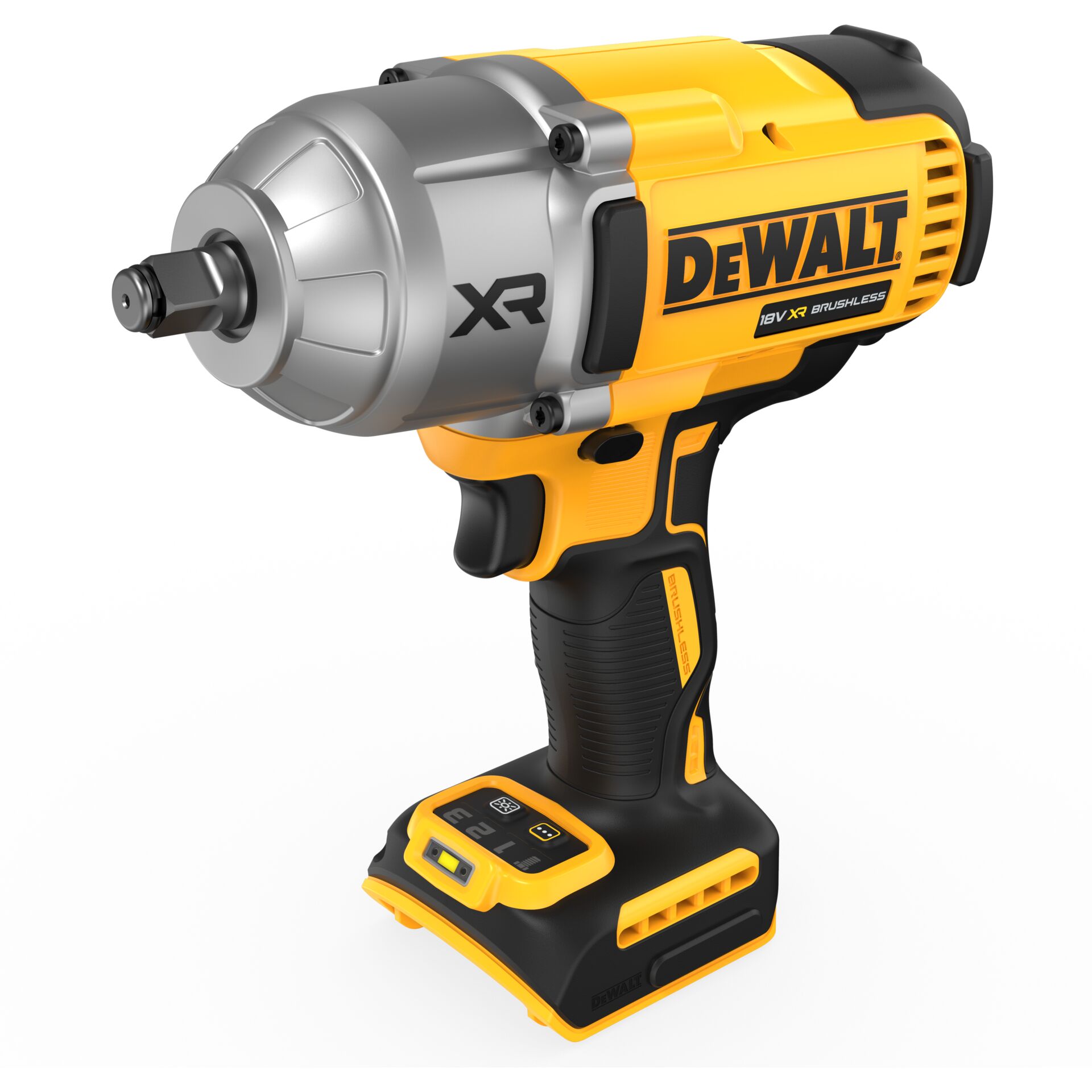 Akku-Schlagschrauber, 18V, DeWalt, Gelb Schwarz, Ratschenwerkzeug
