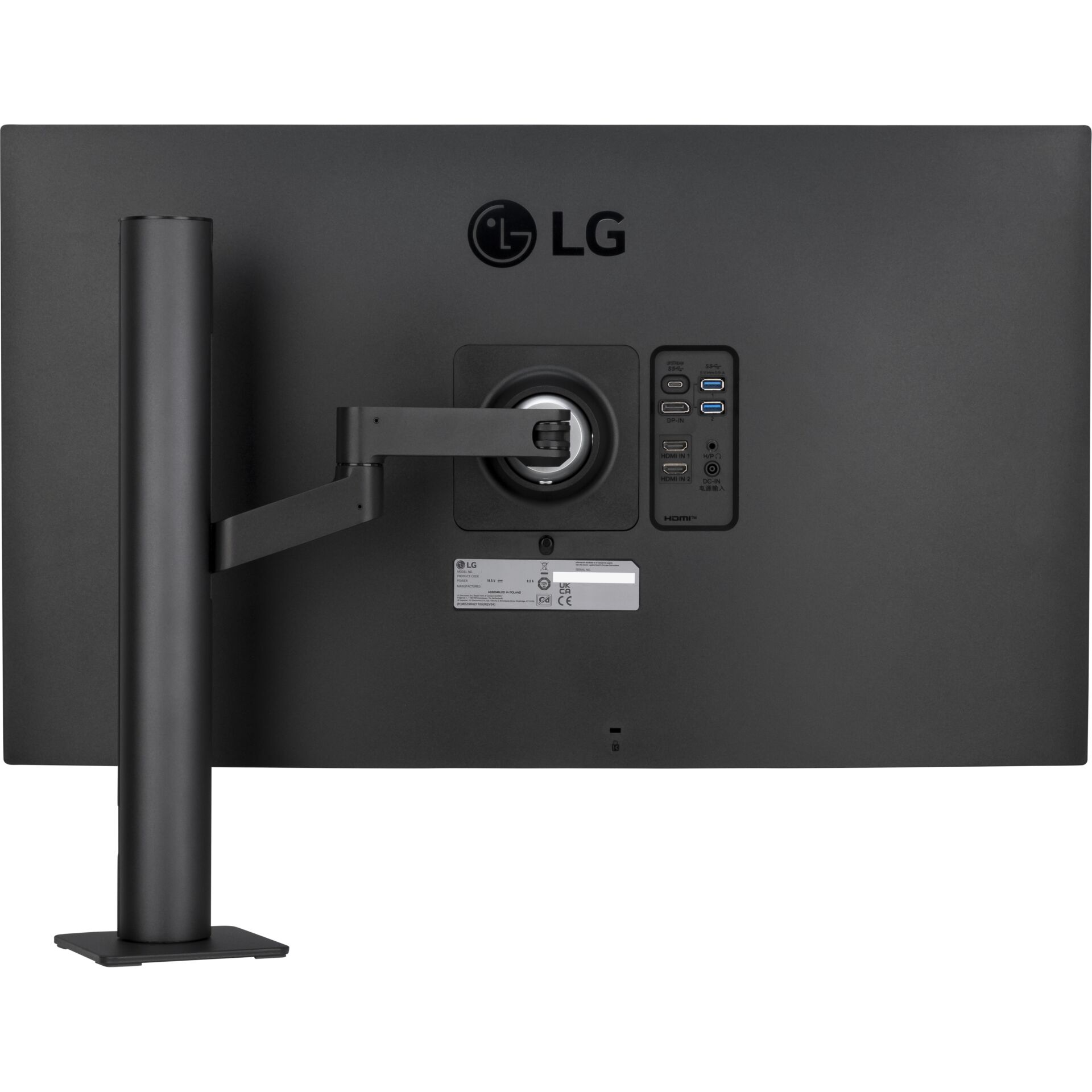 Monitor, LED, HDMI, USB-C, verstellbarer_ständer