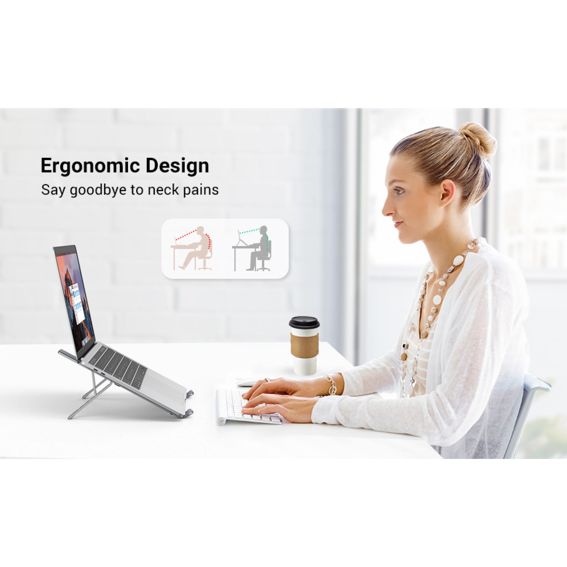 Computer, Laptop, PC, Sitzen, Tisch