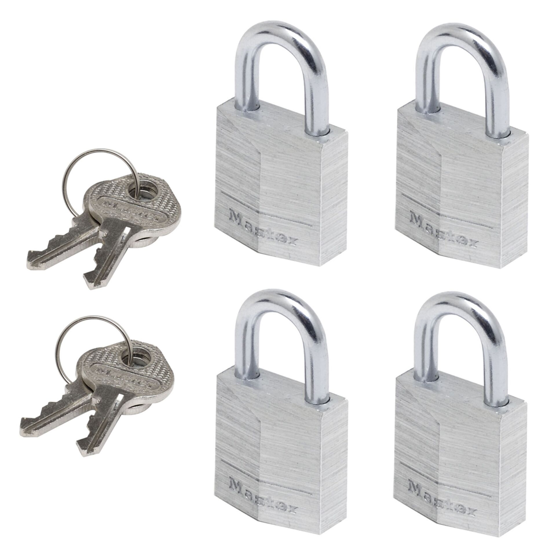 4x1 Master Lock Vorhängeschloss  gleichschließend 9120EURQNOPCC
