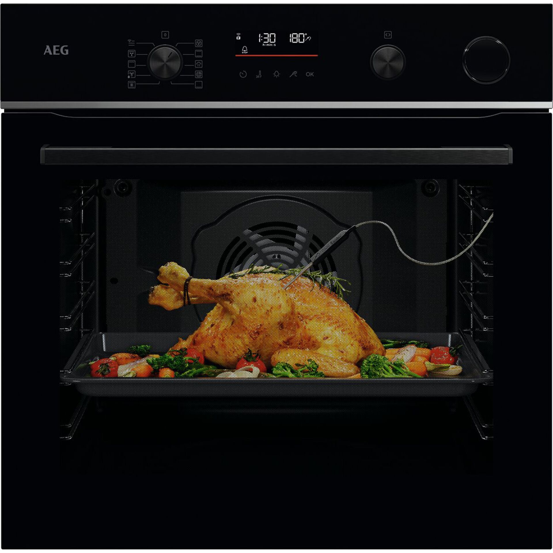 Backofen, Hähnchen, Bräter, Kochen, Ofen-Garra