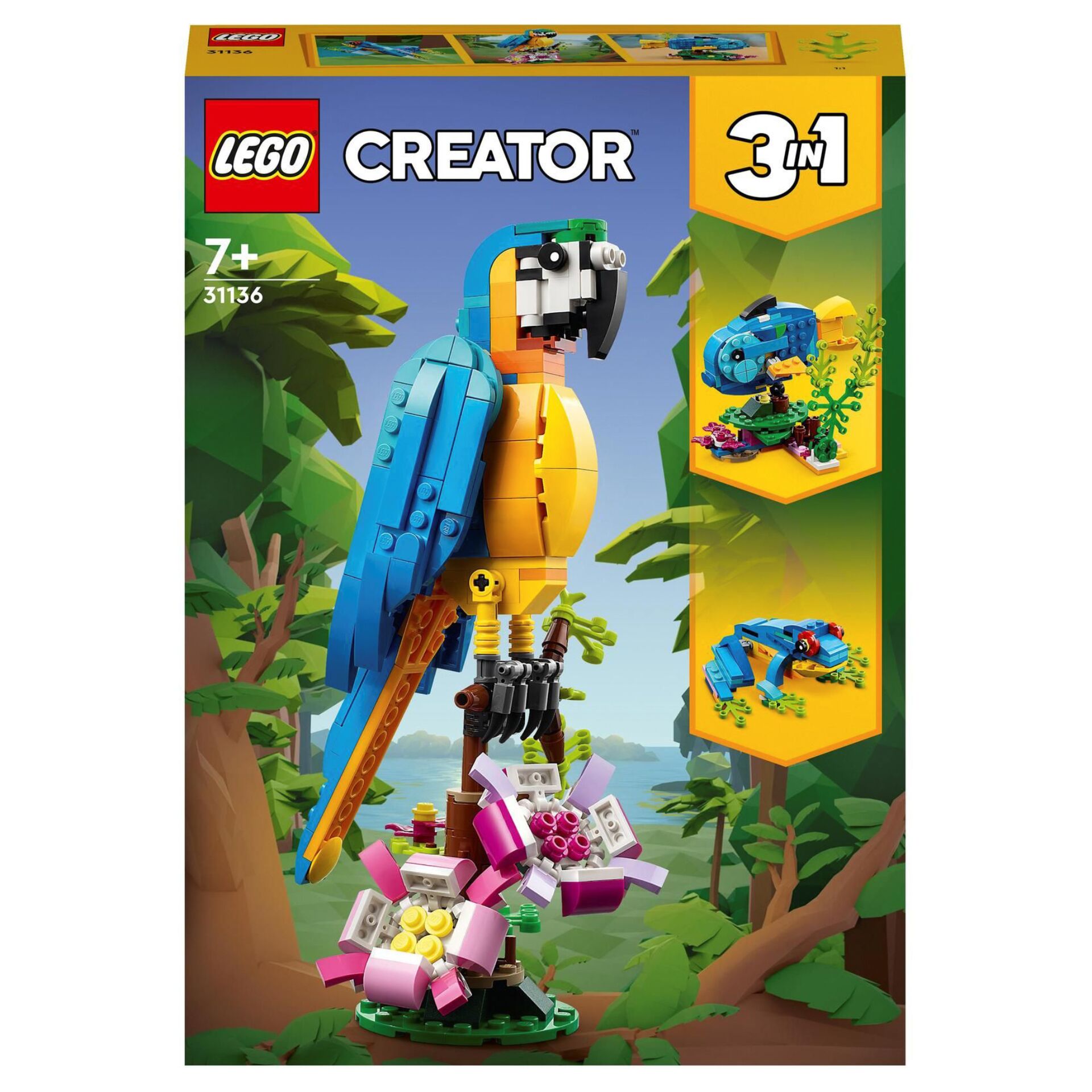 LEGO Creator 31136  Exotischer Papagei