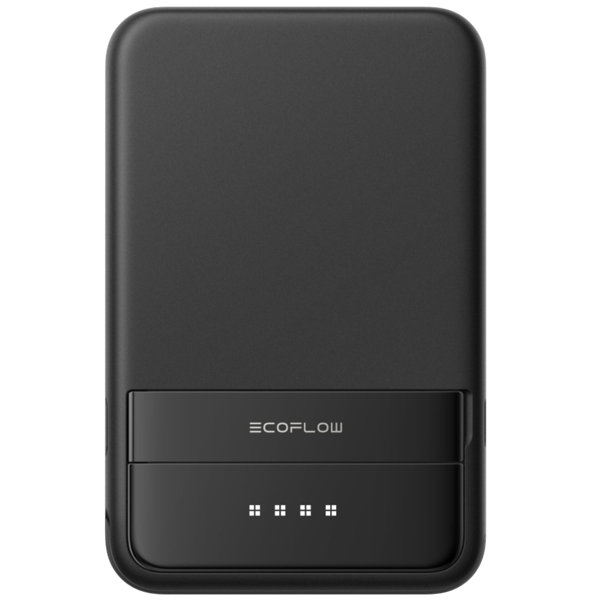 externer Akku, Powerbank, USB-C, LED-Anzeige, Schwarz