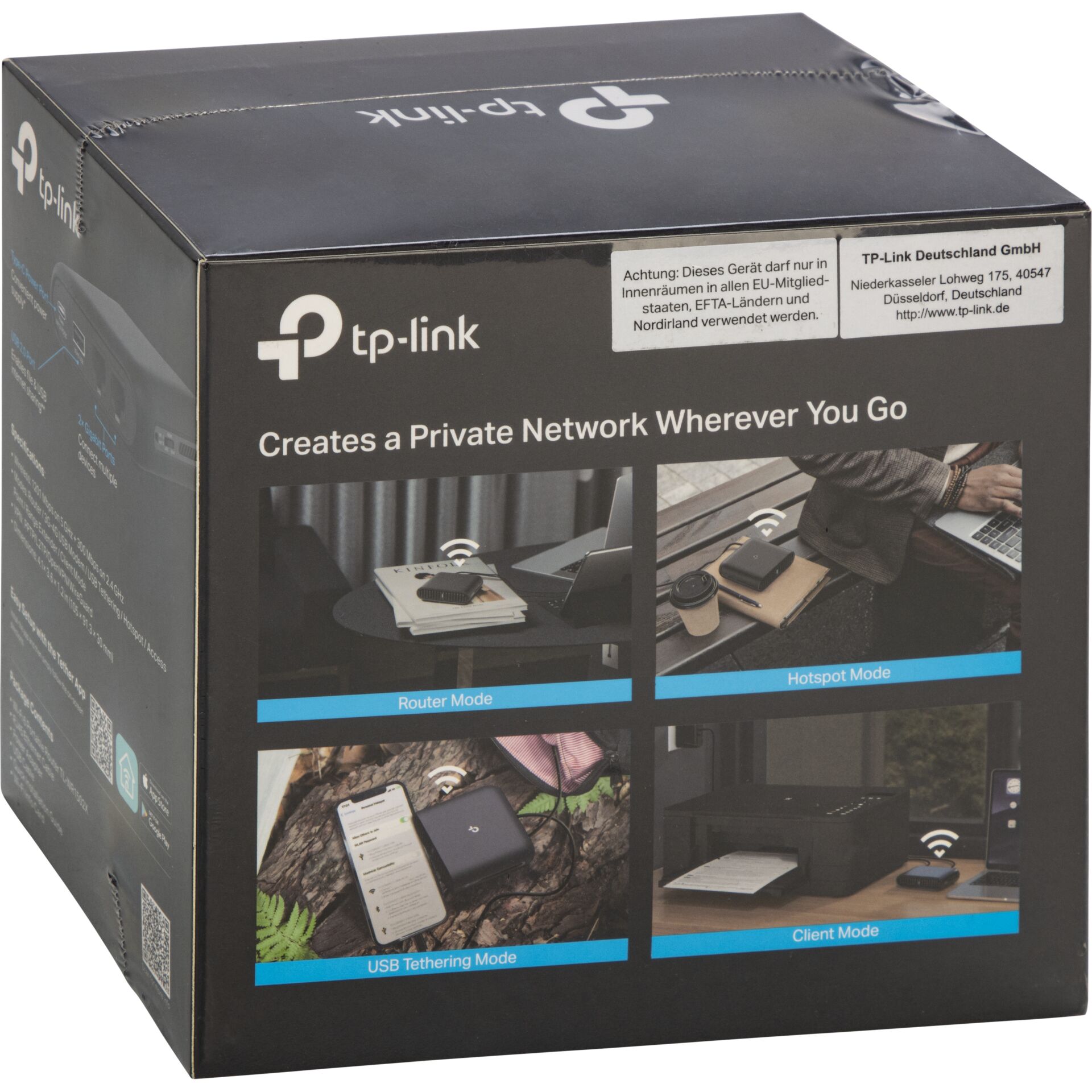 Router, WLAN, USB, Verpackung, Kabellos