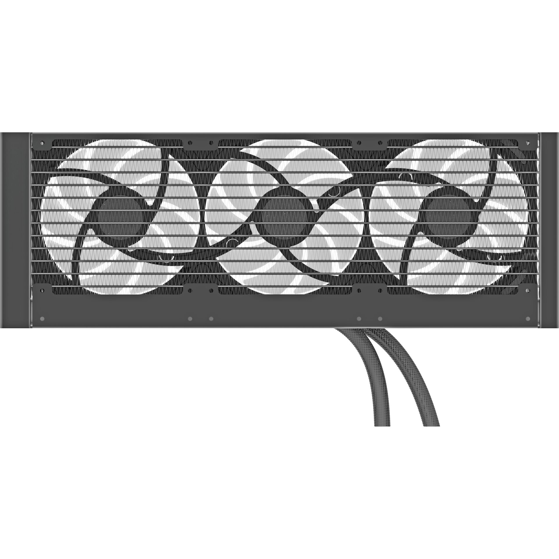 gpu-kühlung, video-karten-lüfter, drei-lüfter, kühlkörper, kabel-anschluss