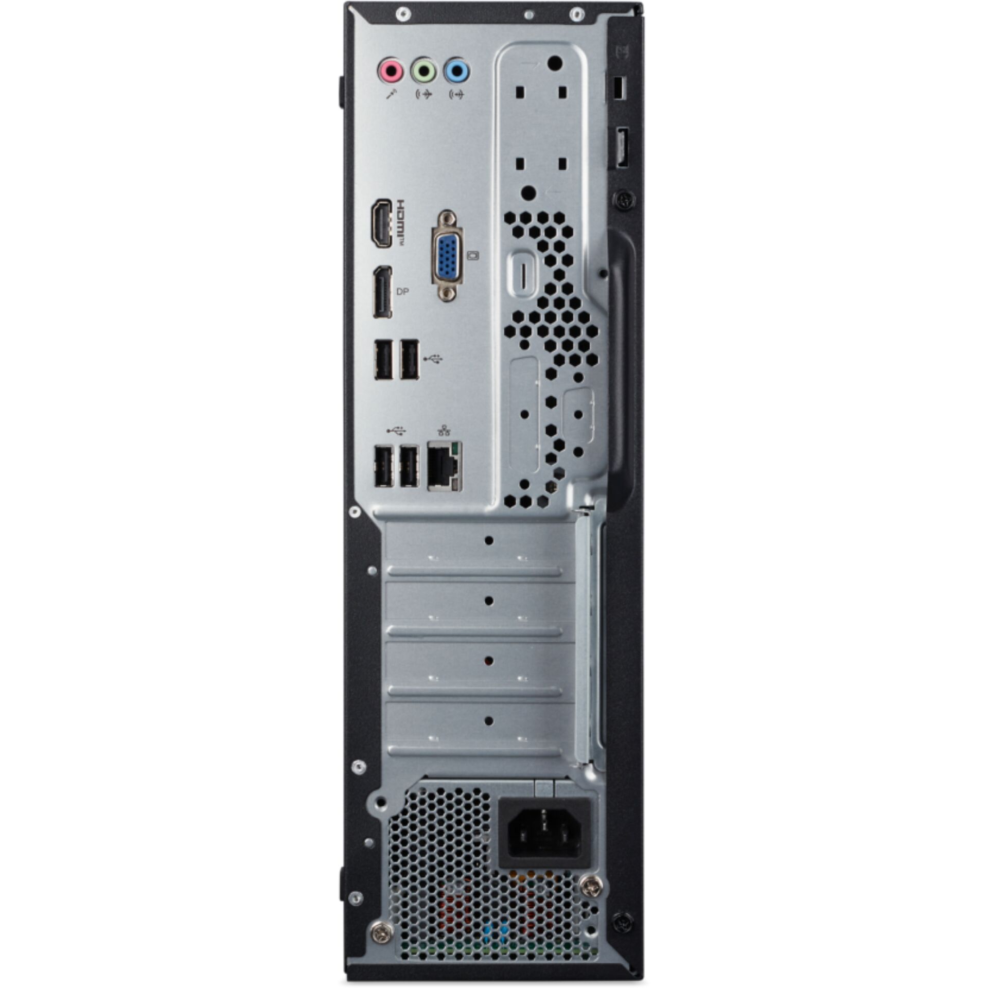 Computer,  Rückseite,  USB-Anschlüsse,  VGA-Anschluss,  Netzteil