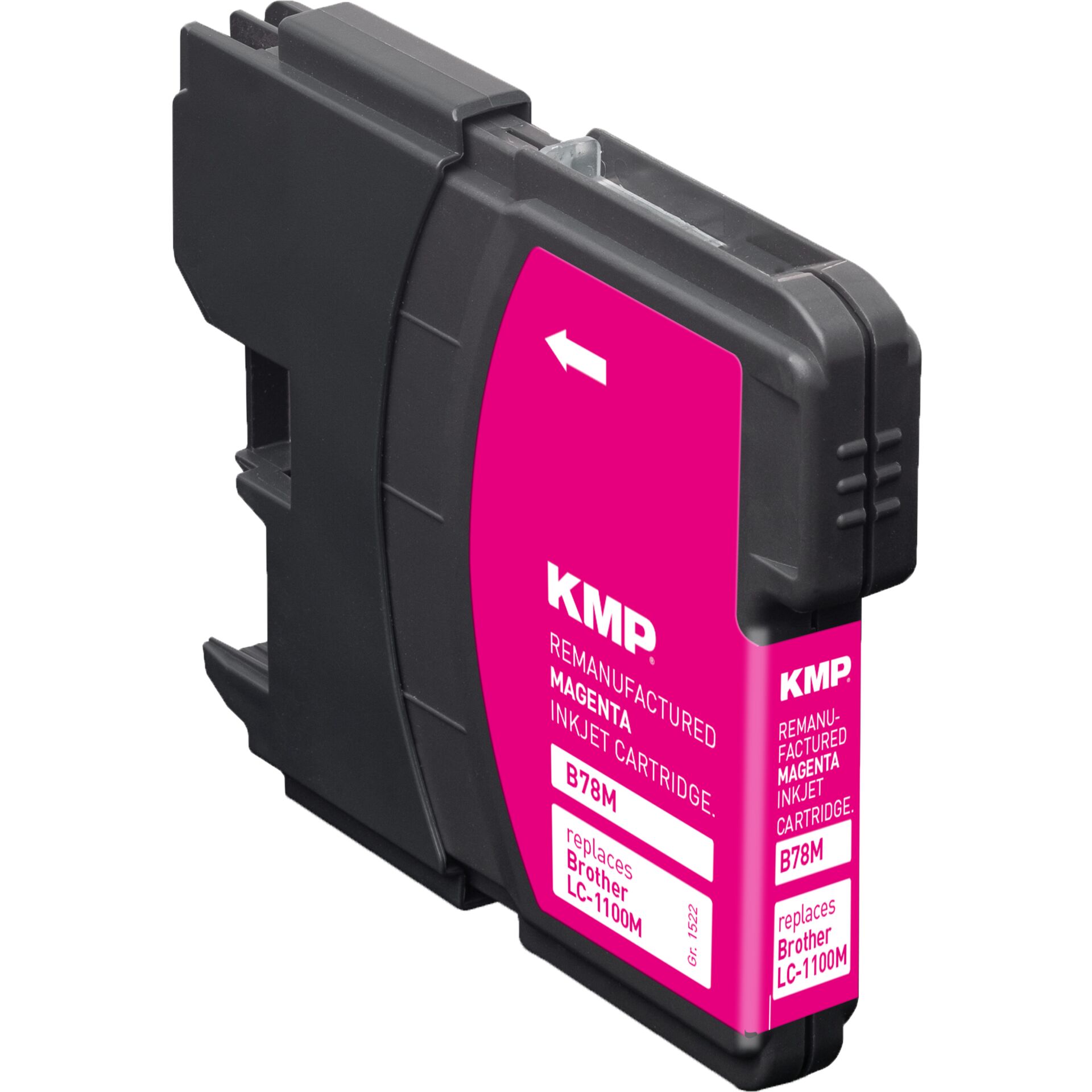 Adapter, Elektronik, Magenta tint, Tintenpatrone, KMP, B78M, Ersatzkartusche