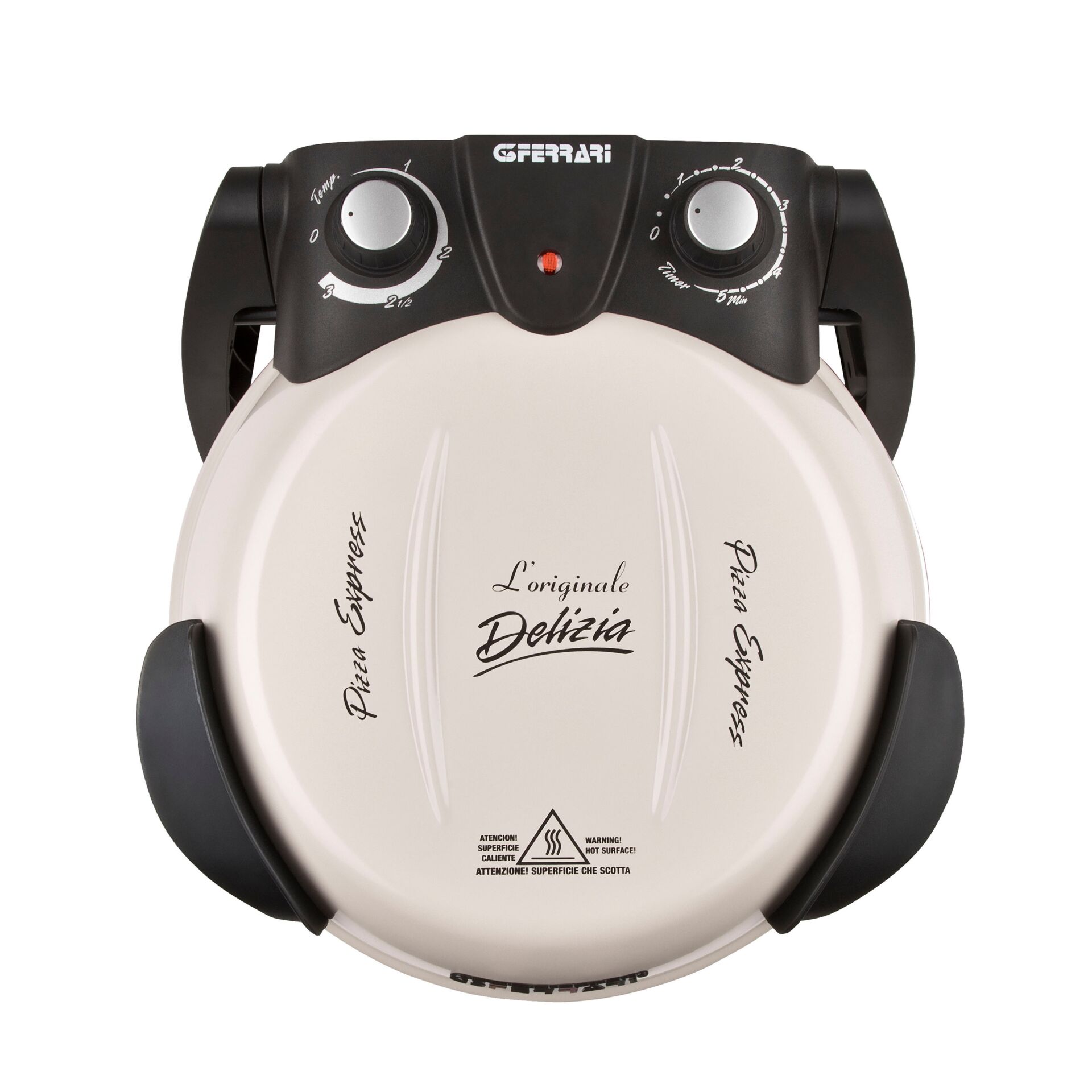 Pizza Press, Panini-Press, Panini-Maschine, Elektrischer Grill, Edelstahlgehäuse