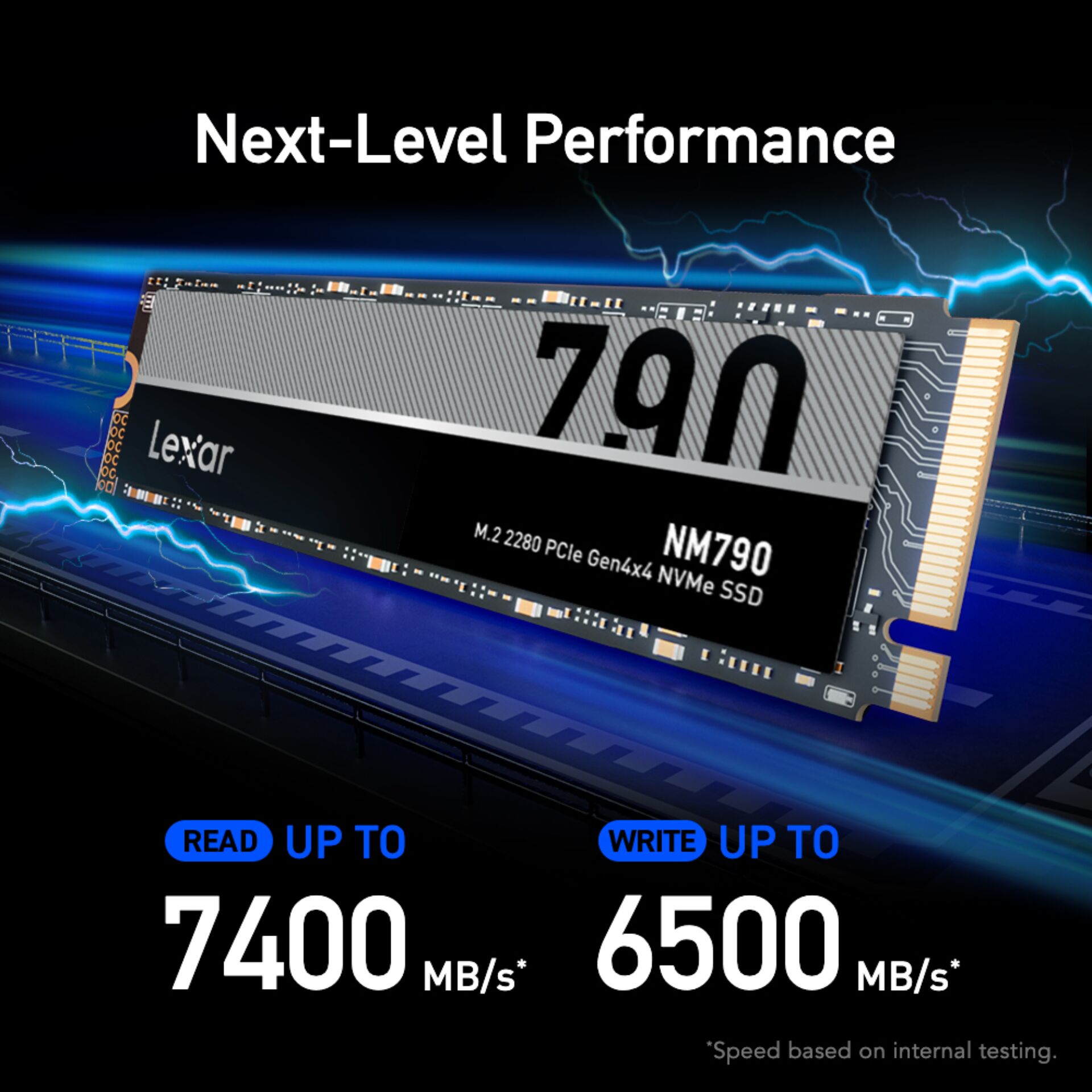 SSD, NVMe, M.2, 7.9, PCIe Gen4x4