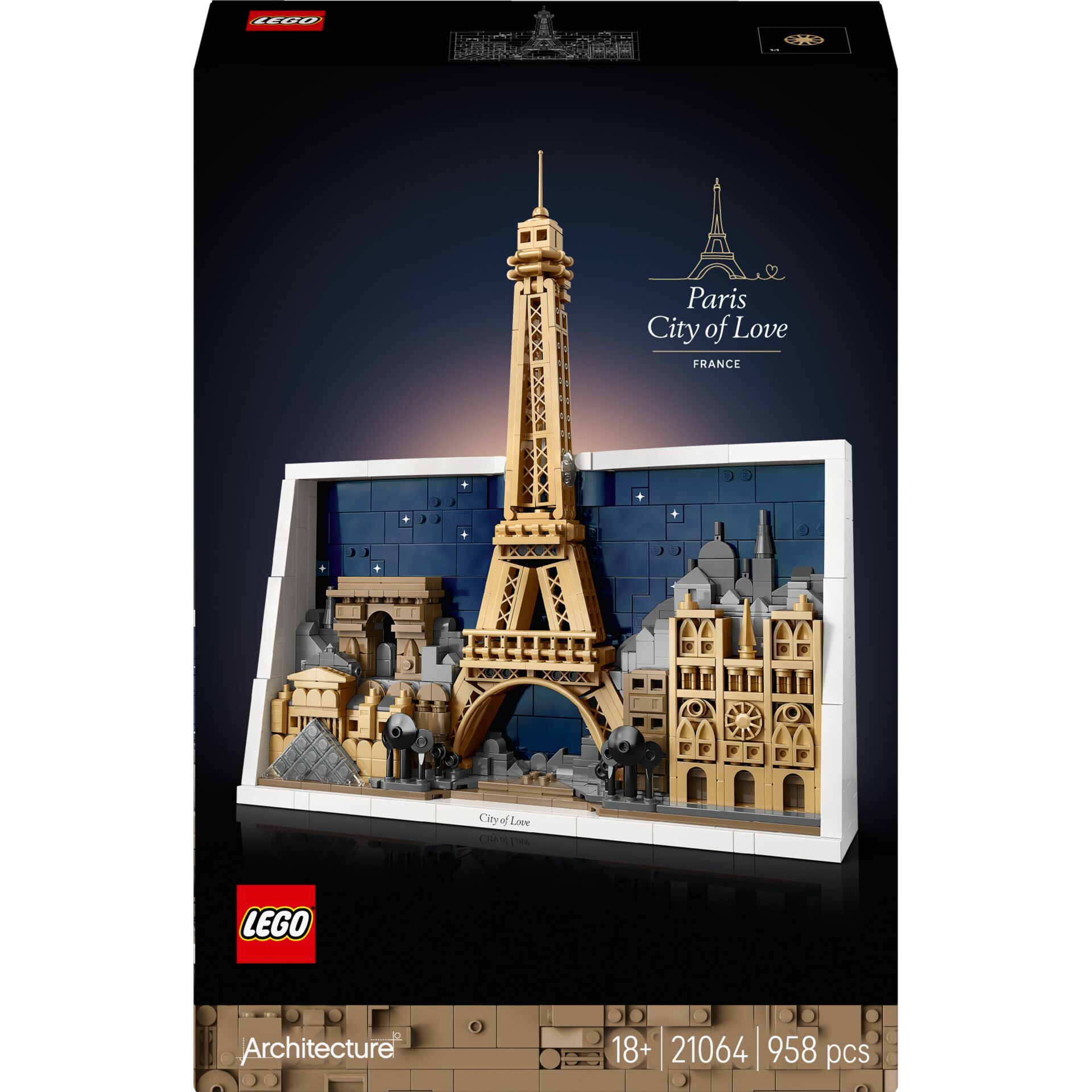 LEGO Architecture 21064  Paris - Stadt der Liebe