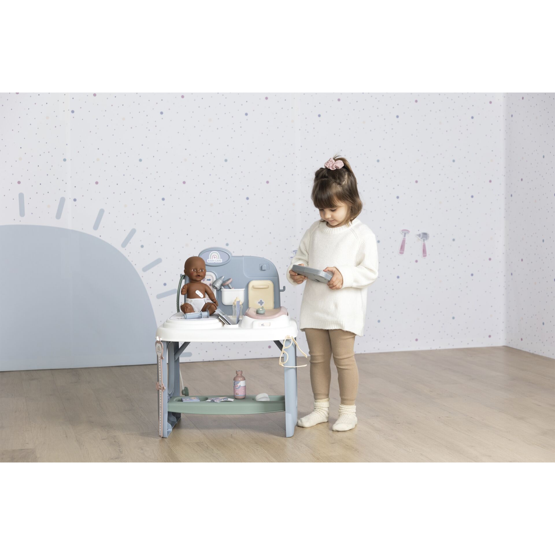 Tabelle, Schreibtisch, Kind, Mädchen, Person