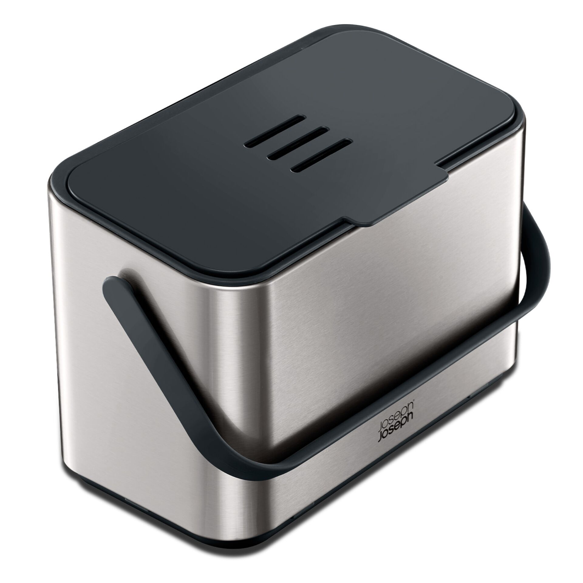 Joseph Joseph Collect Edelstahl  4L Lebensmittelabfallbehälter