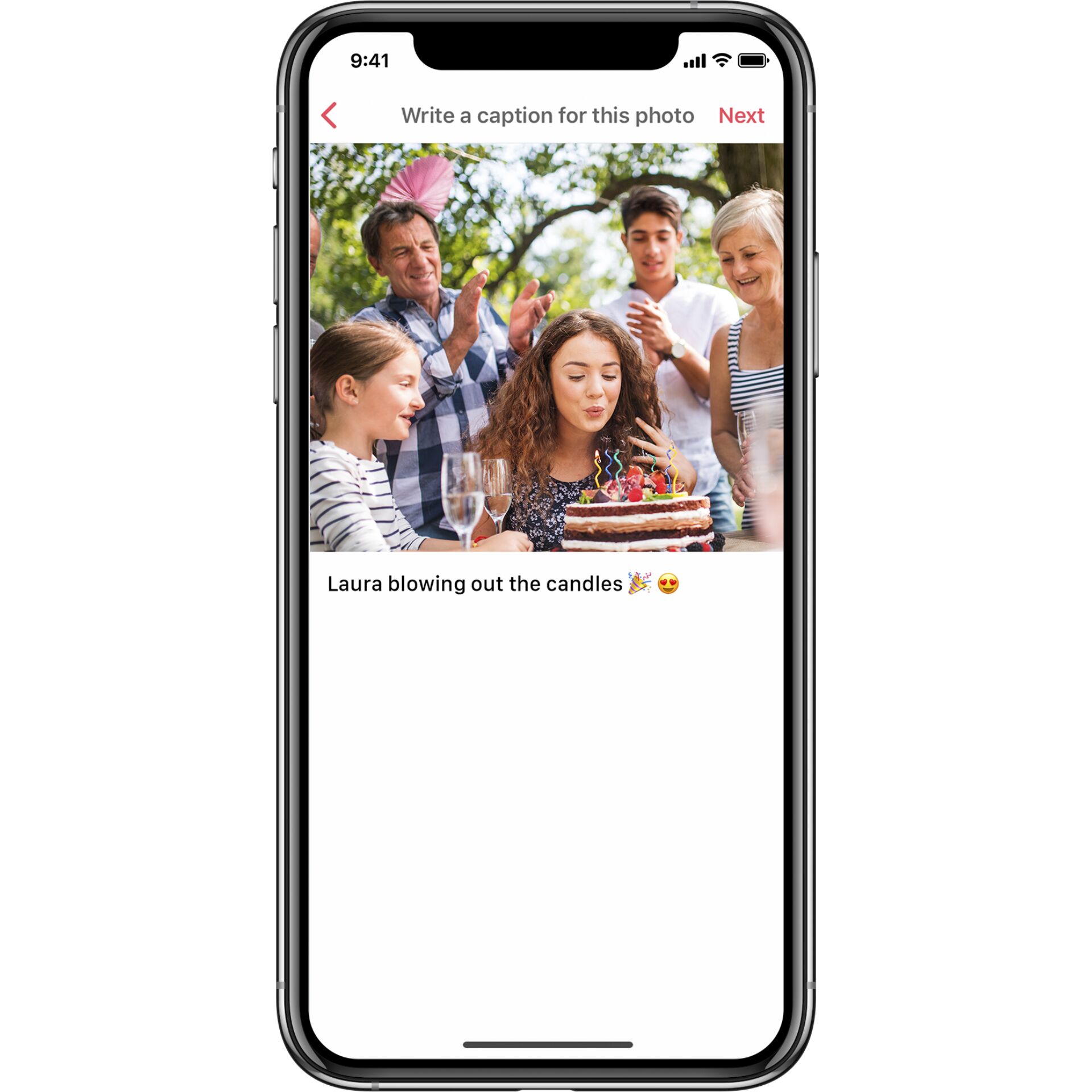 Elektronik, Telefon, Handy, Geburtstagstorte, Person