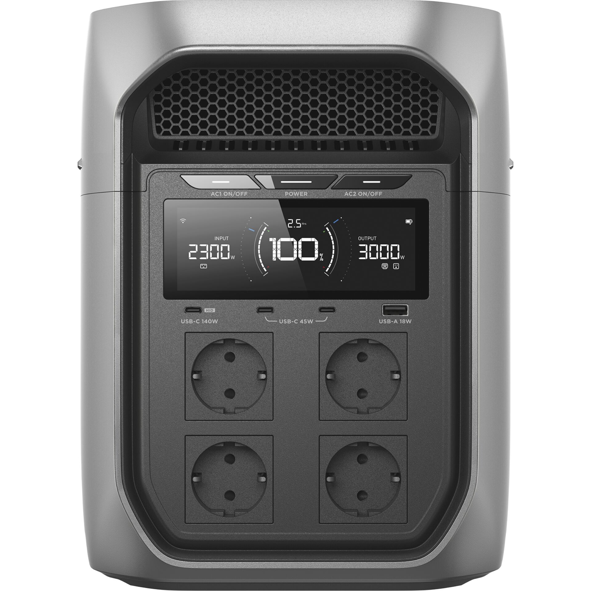Stromgenerator, Notstromaggregat, Power Station, USB-C, 3 Steckdosen