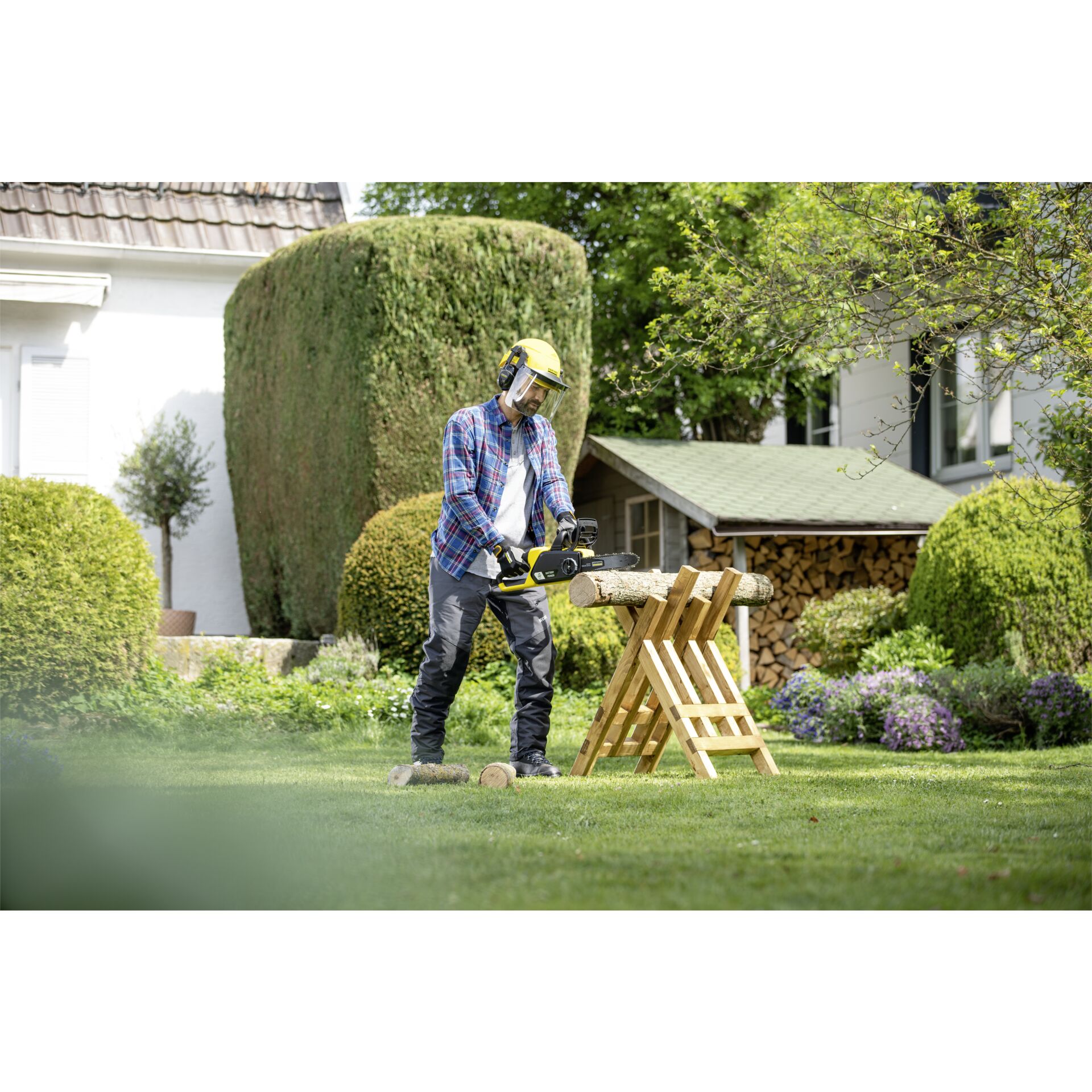 Gras, Rasen, Innenarchitektur, Mann, Person