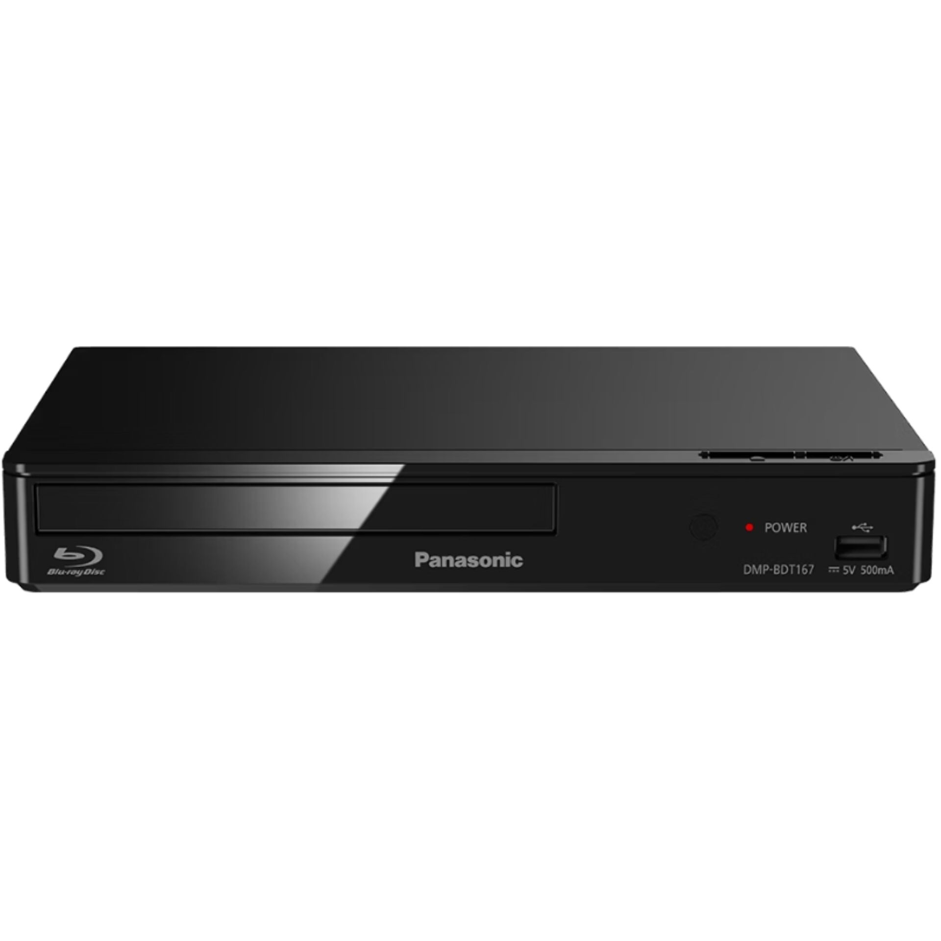 Blu-ray Player, Panasonic, Schwarz, Disc-Laufwerk, USB