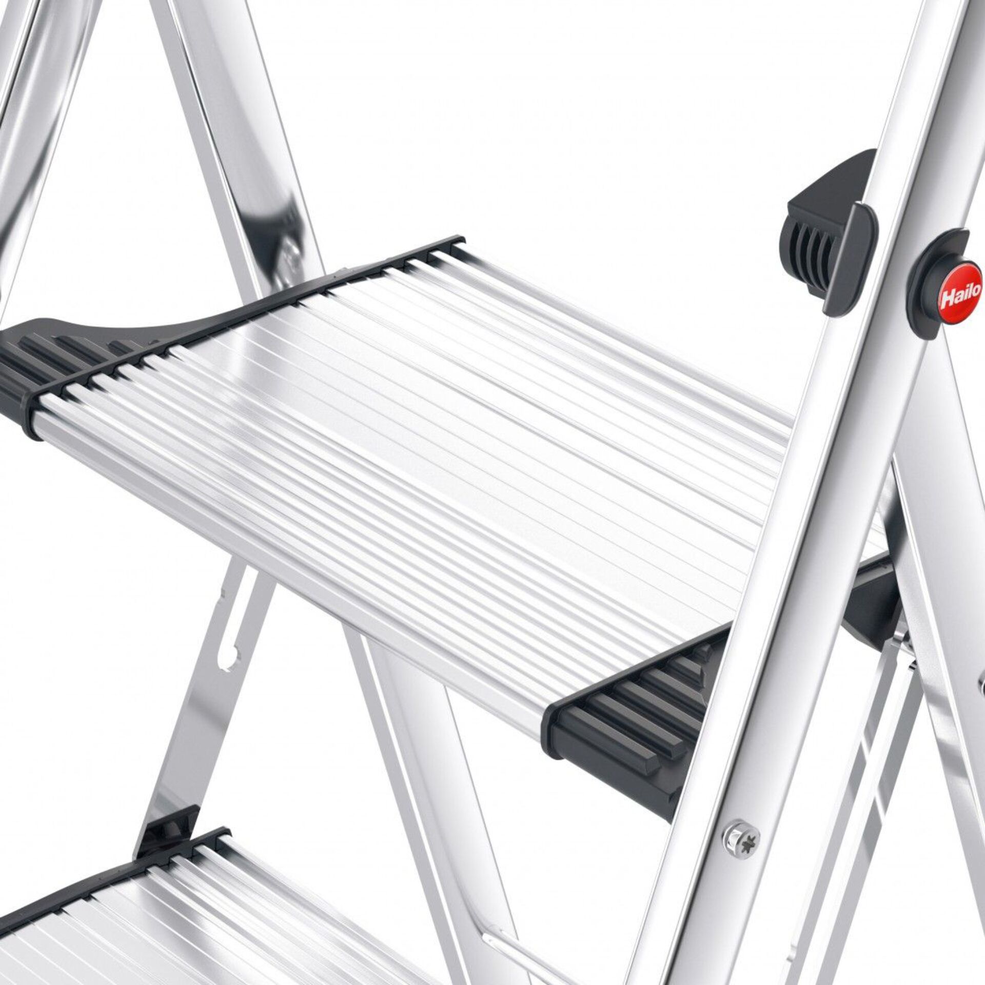 Stufe, Leiter, Aluminium, Plattform, Sprossen