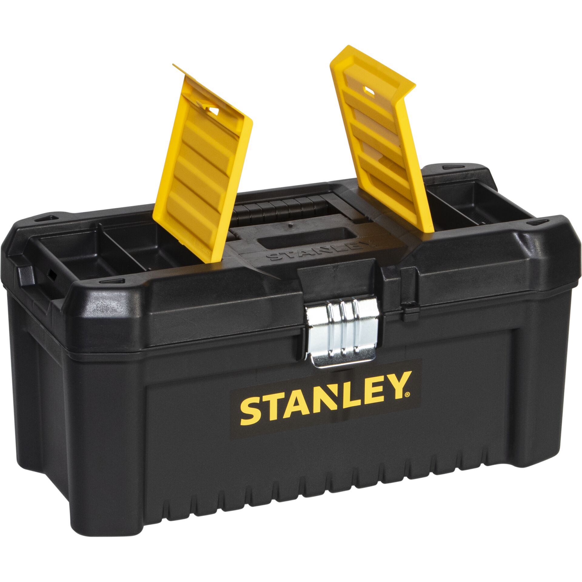 工具箱, 工具箱, Stanley, 塑料, 黃色