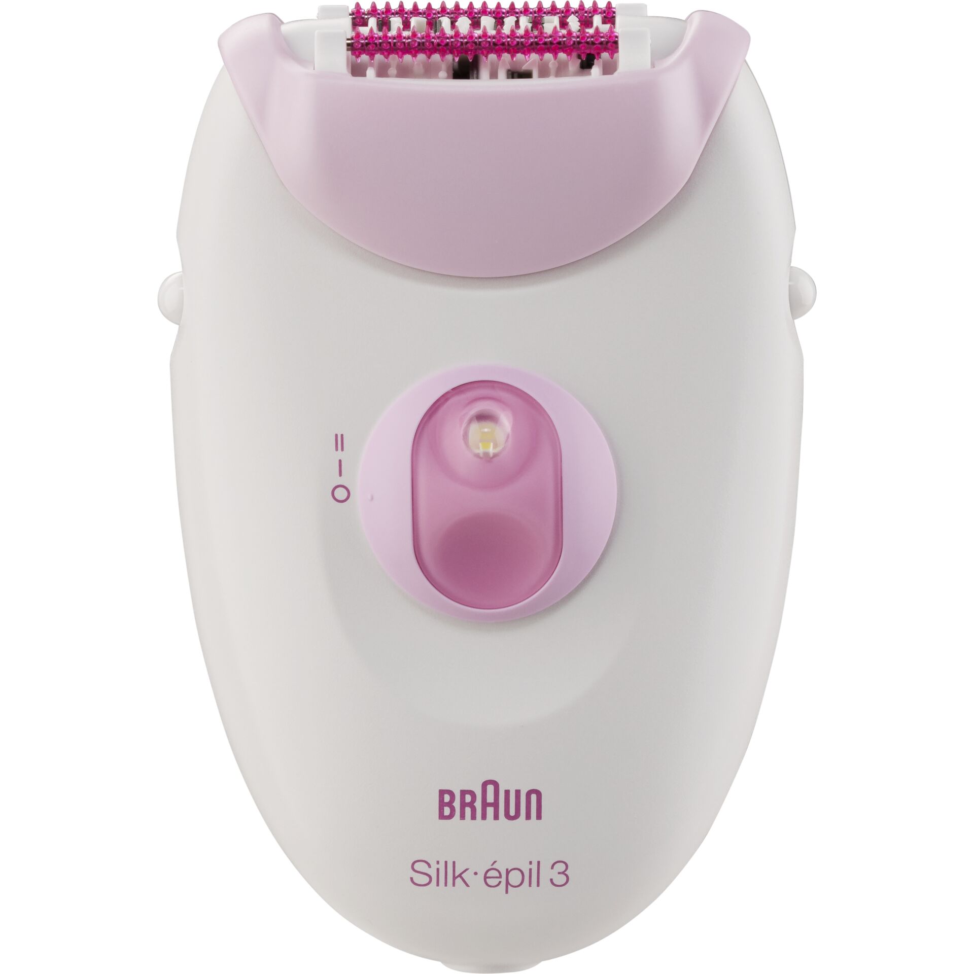 Elektrischer Epilierer, Haarentfernung, Rasiergerät, Braun Silk Epil 3, rosa