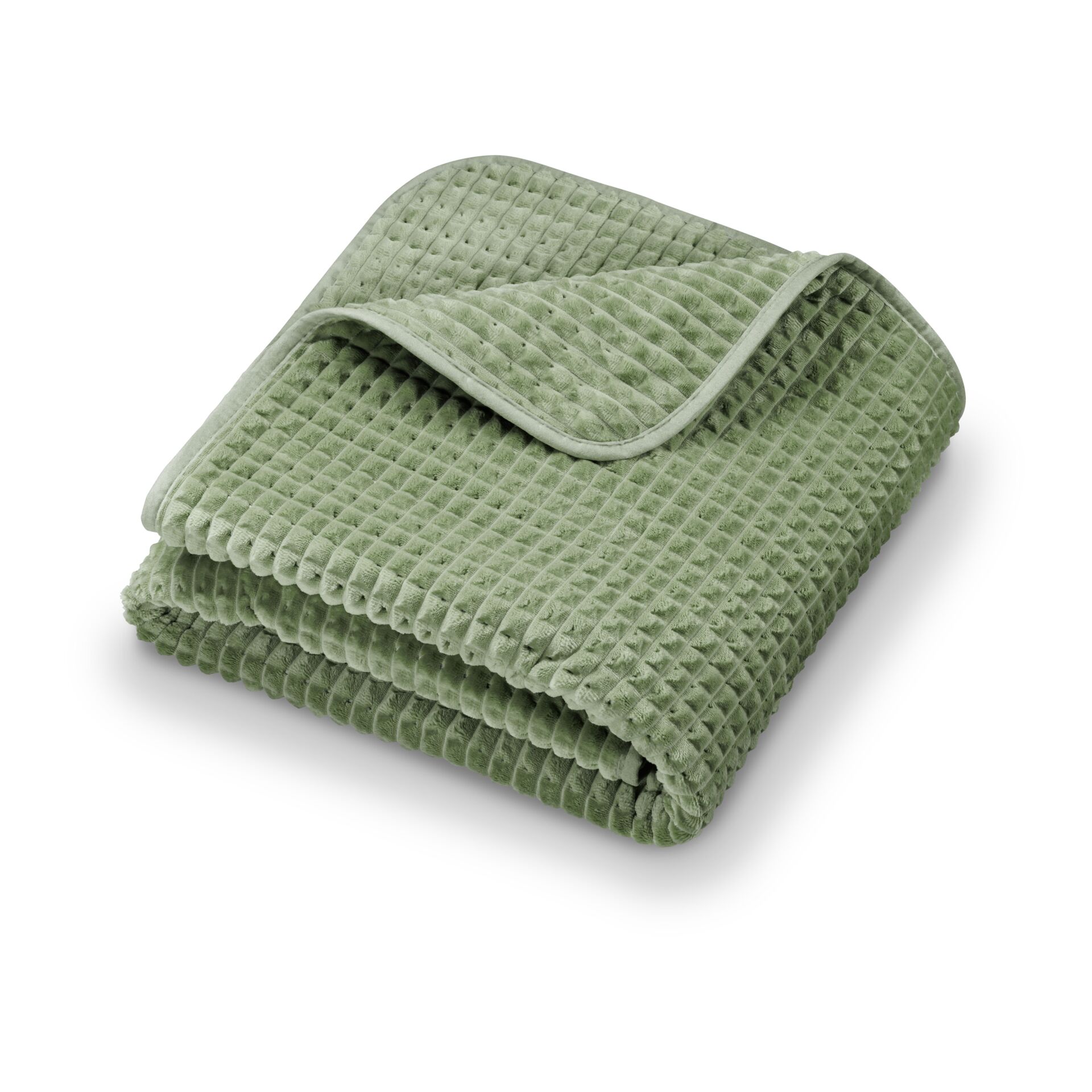 Walddecke, Wolldecke, Decke, Grün, Kuscheldecke