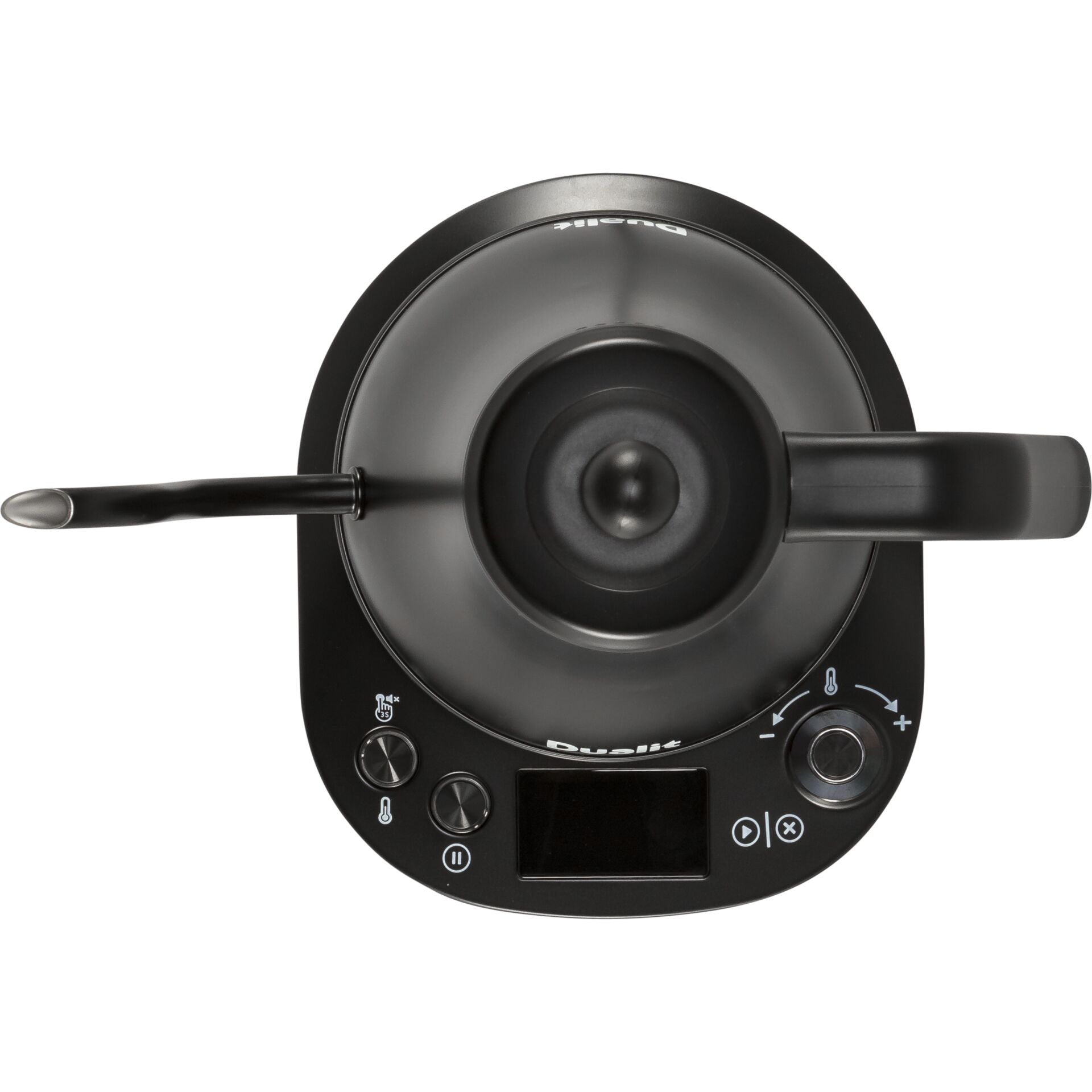 induction kettle, electric kettle, coffee maker, black, digital control