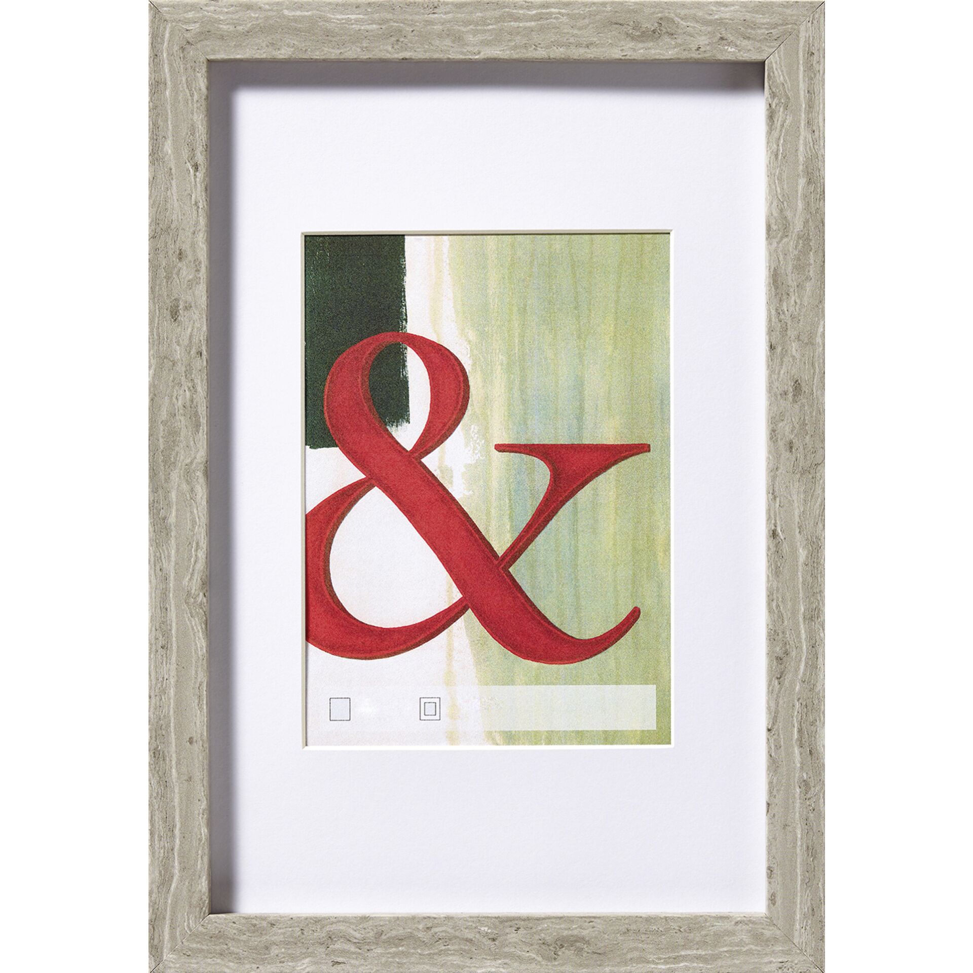 Walther Stockholm          30x40  Holz grau                 EA040D