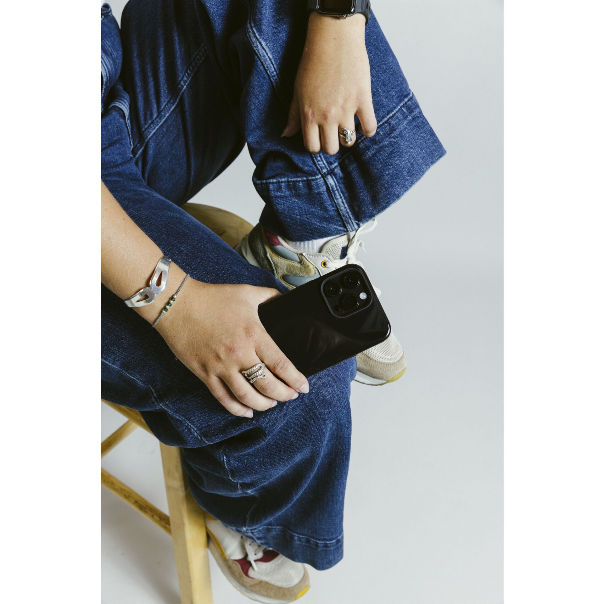 Hosen, Jeans, Telefon, Person, Handy