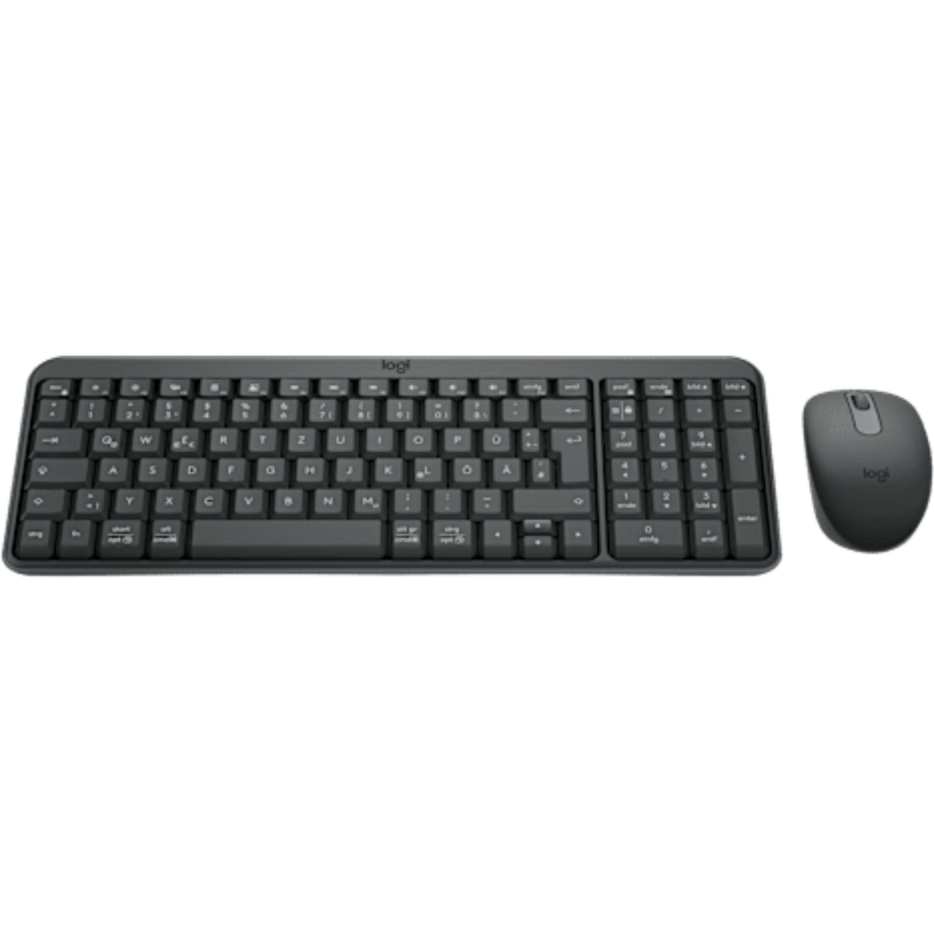 Tastatur, Kabellose Tastatur, USB-Tastatur, QWERTZ, Schwarz