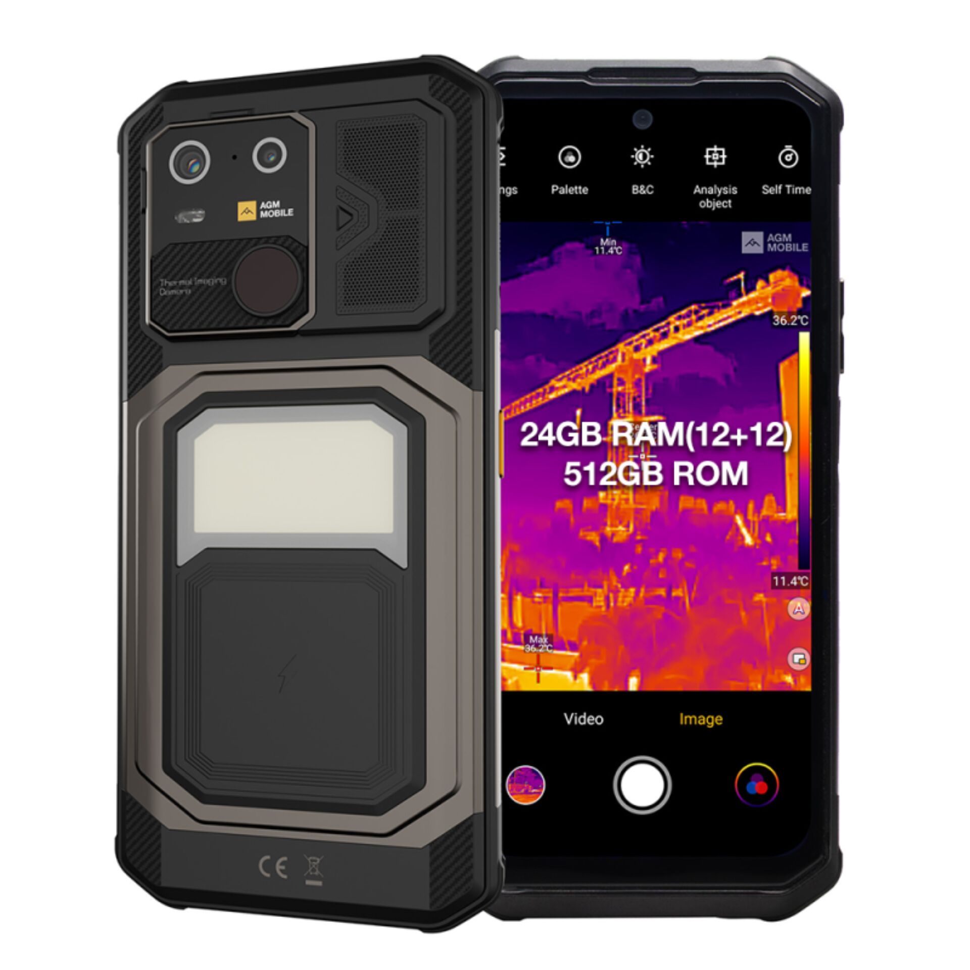 AGM G3 Pro 5G (Wärmebildkamera)
