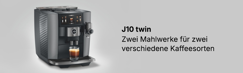 Kaffeemaschine, Espressomachine, Dual-Bean, J10 twin, Brühsystem