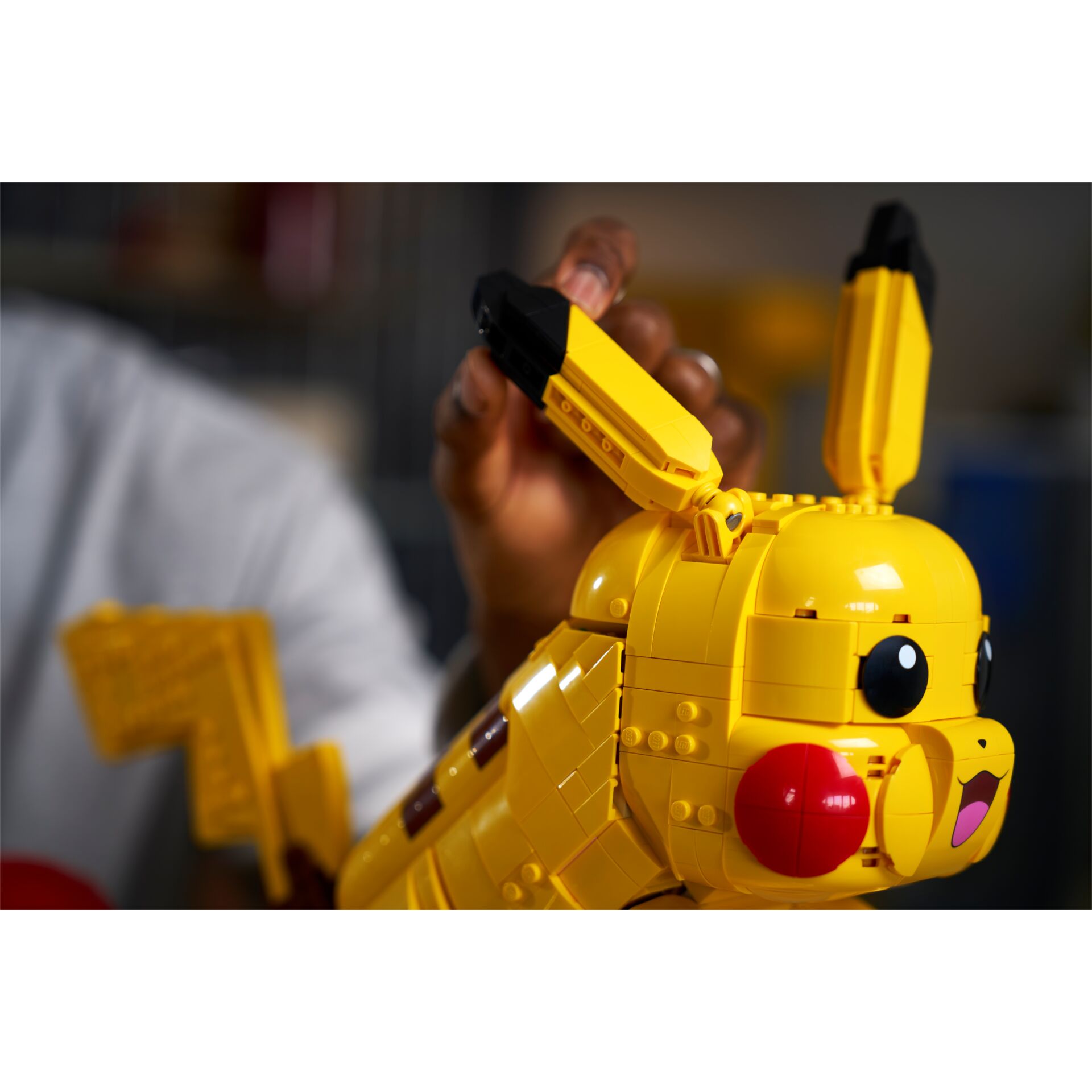 Lego, Konstruktion, Hund, gelb, spielzeug