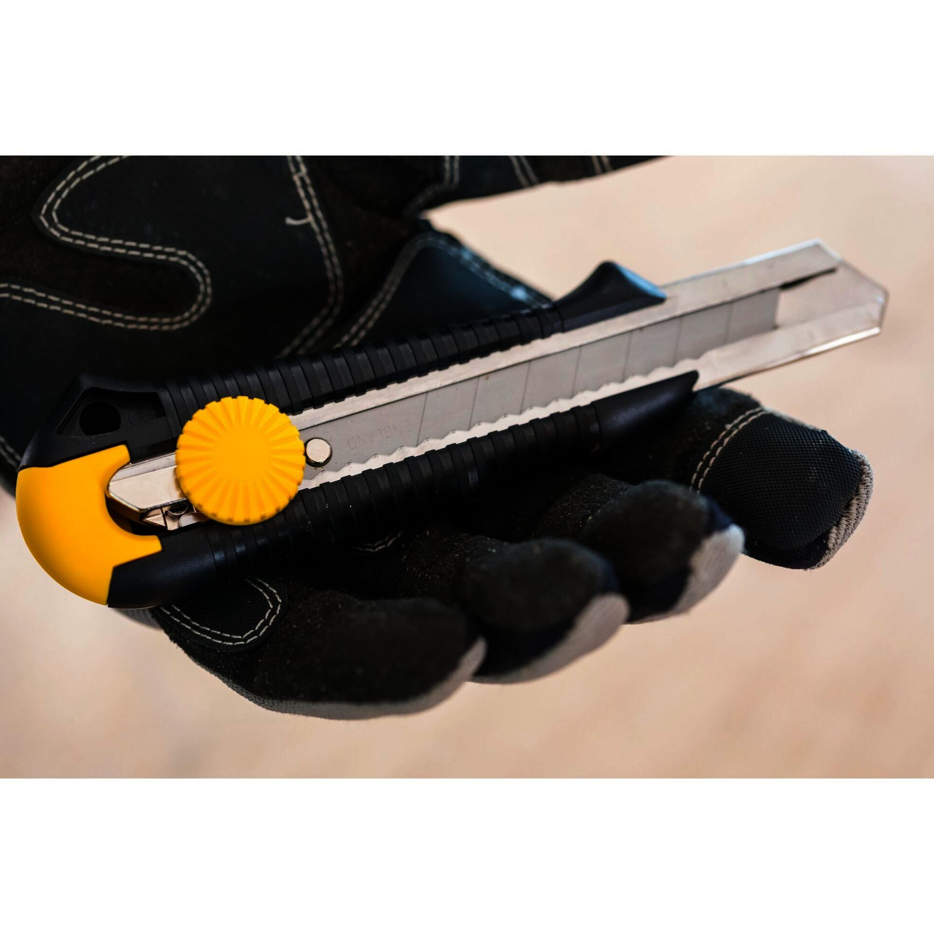 Schnittmesser, Urteilmesser, Sicherheitsmesser, abnehmbarer Klingen, Handschuh