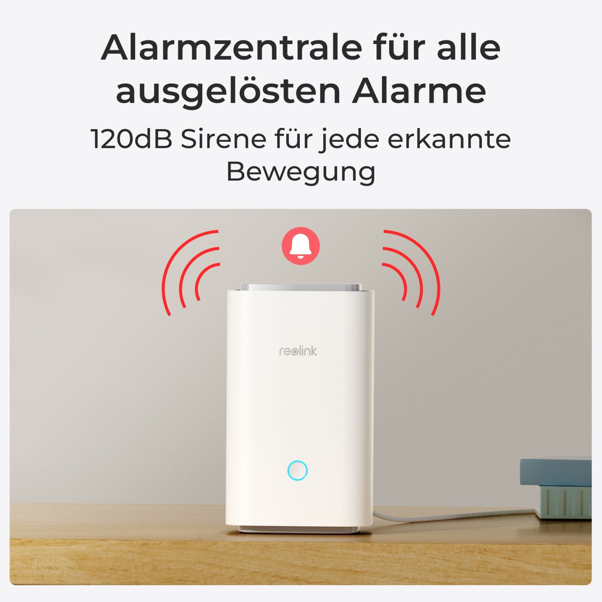 alarm, sirene, gerät, stella, sensor