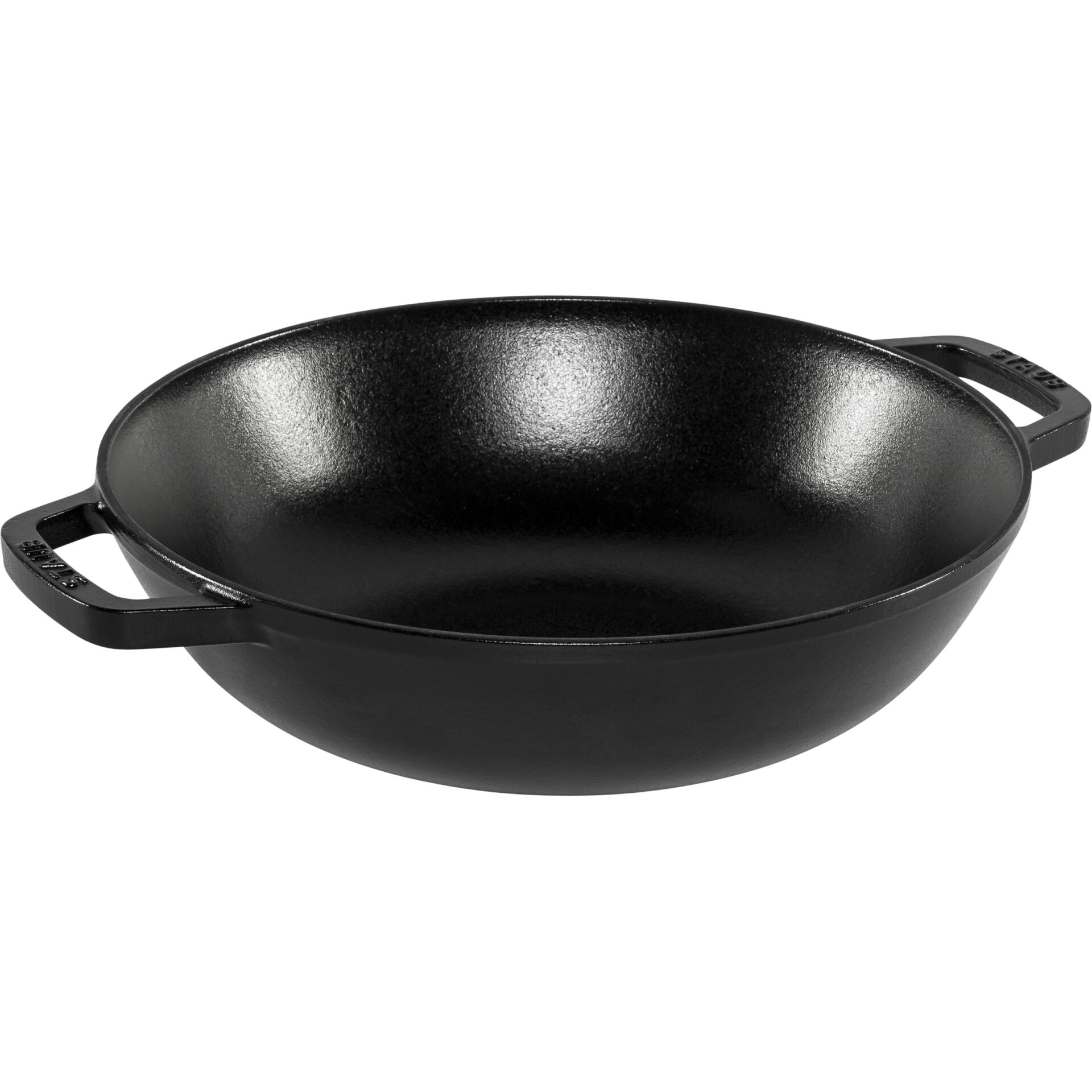 Pfanne, Gusseisen, Schwarz, Induktionsgeeignet, Rund