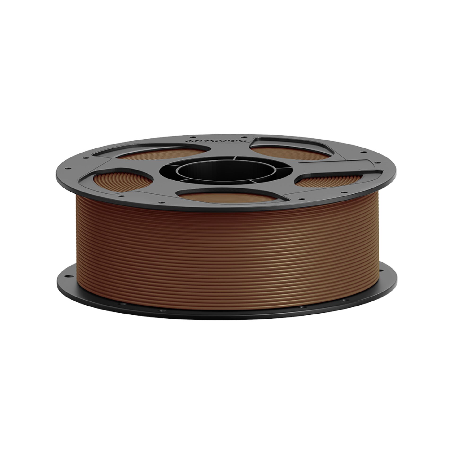 3D-Printer Filament, Bronze color, PLA/ABS Filament, Spool, Coiled material