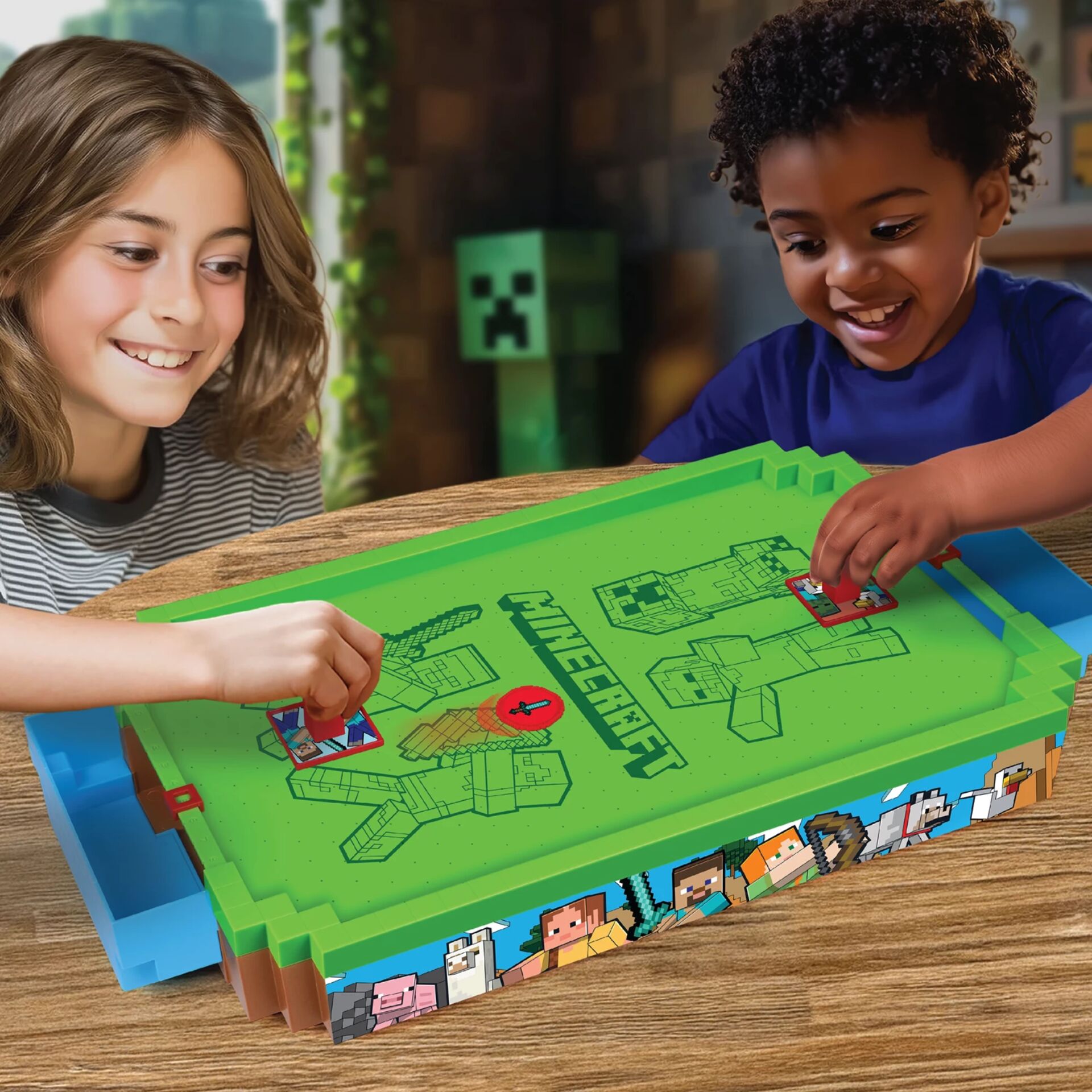 Minecraft, Spielbrett, Konstruktionsspiel, Kinder, Baukasten