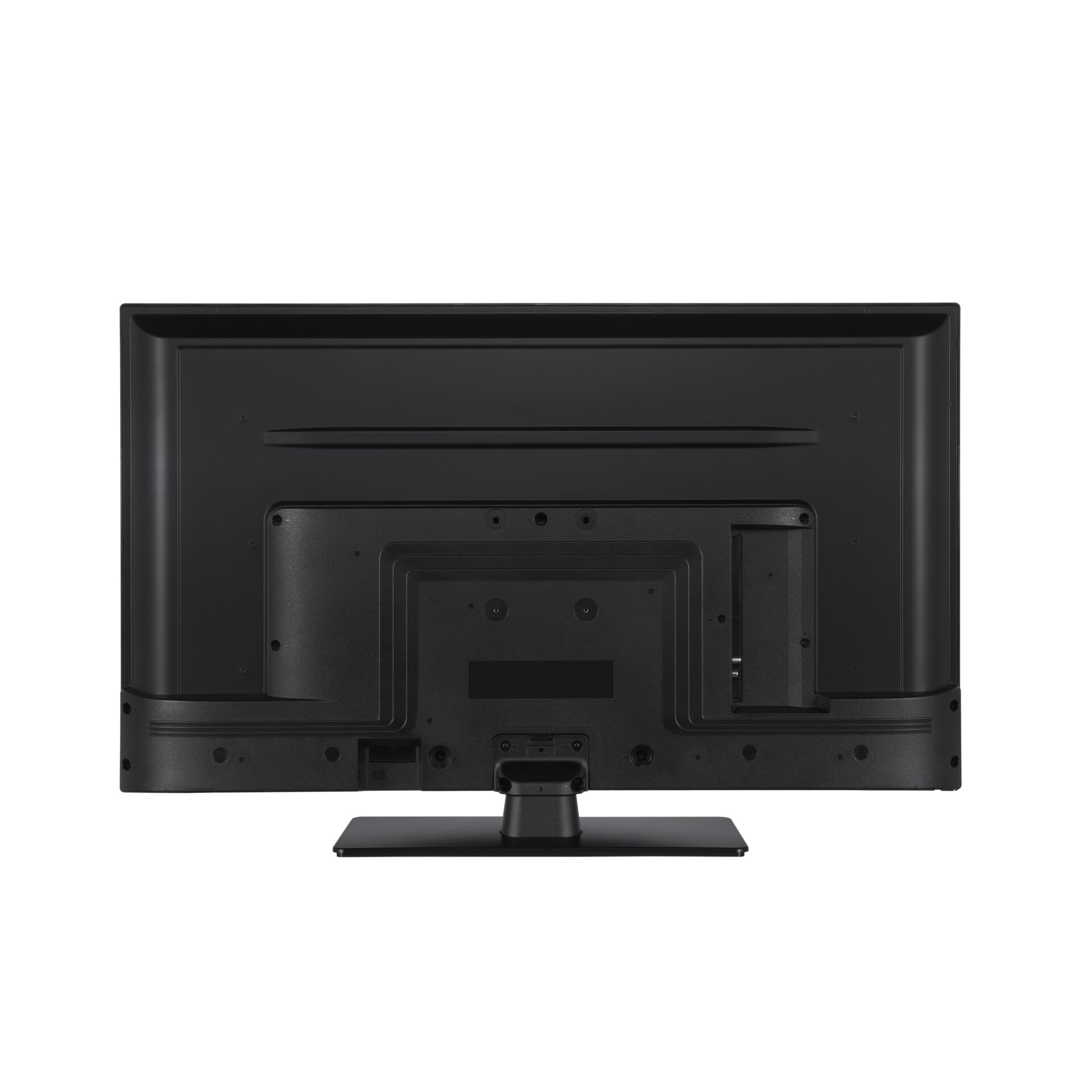 Monitor, LED, Schwarz, Rückansicht, Standfuß