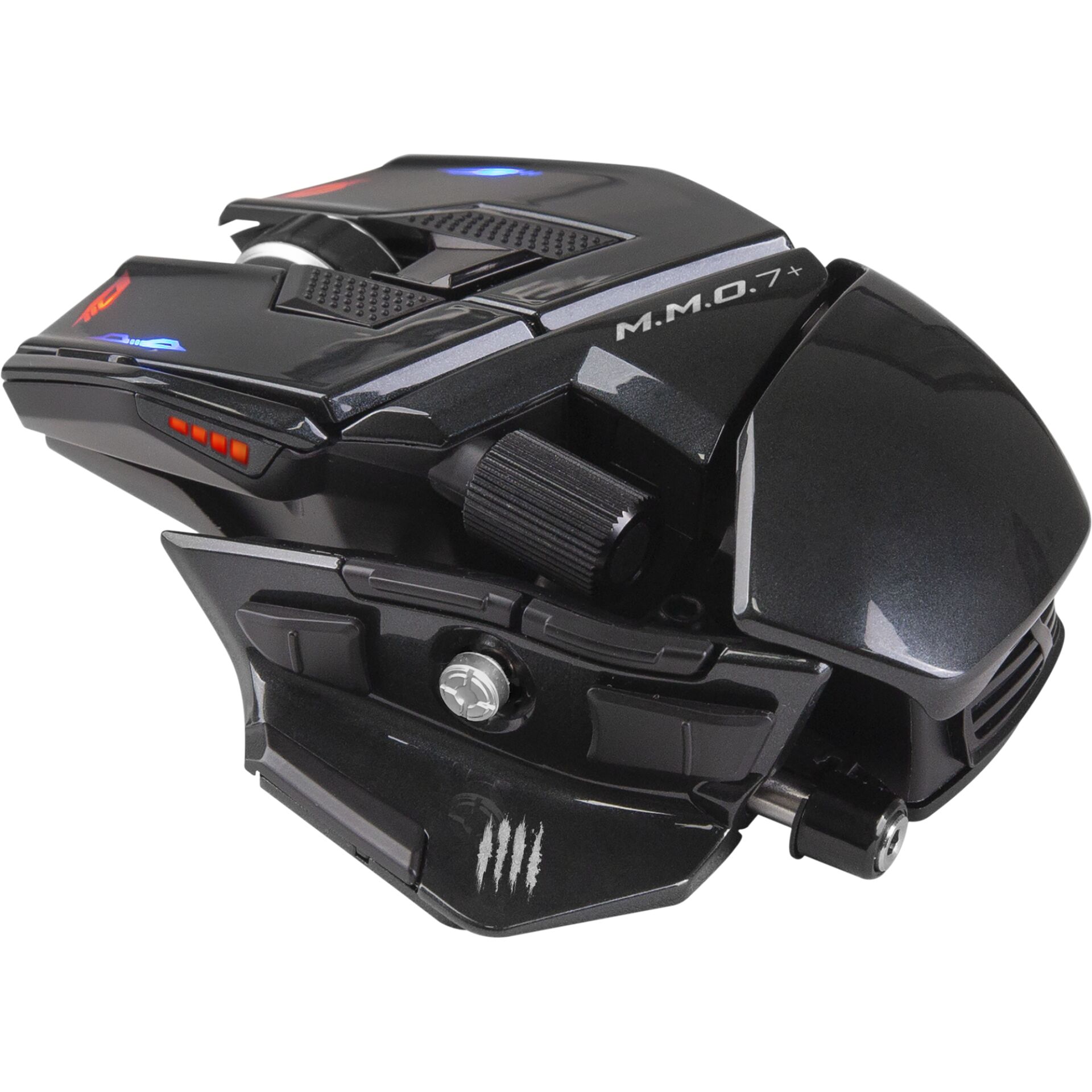 Gaming-Maus, RGB-Beleuchtung, Kabellos, Ergonomisch, Mikroschalter