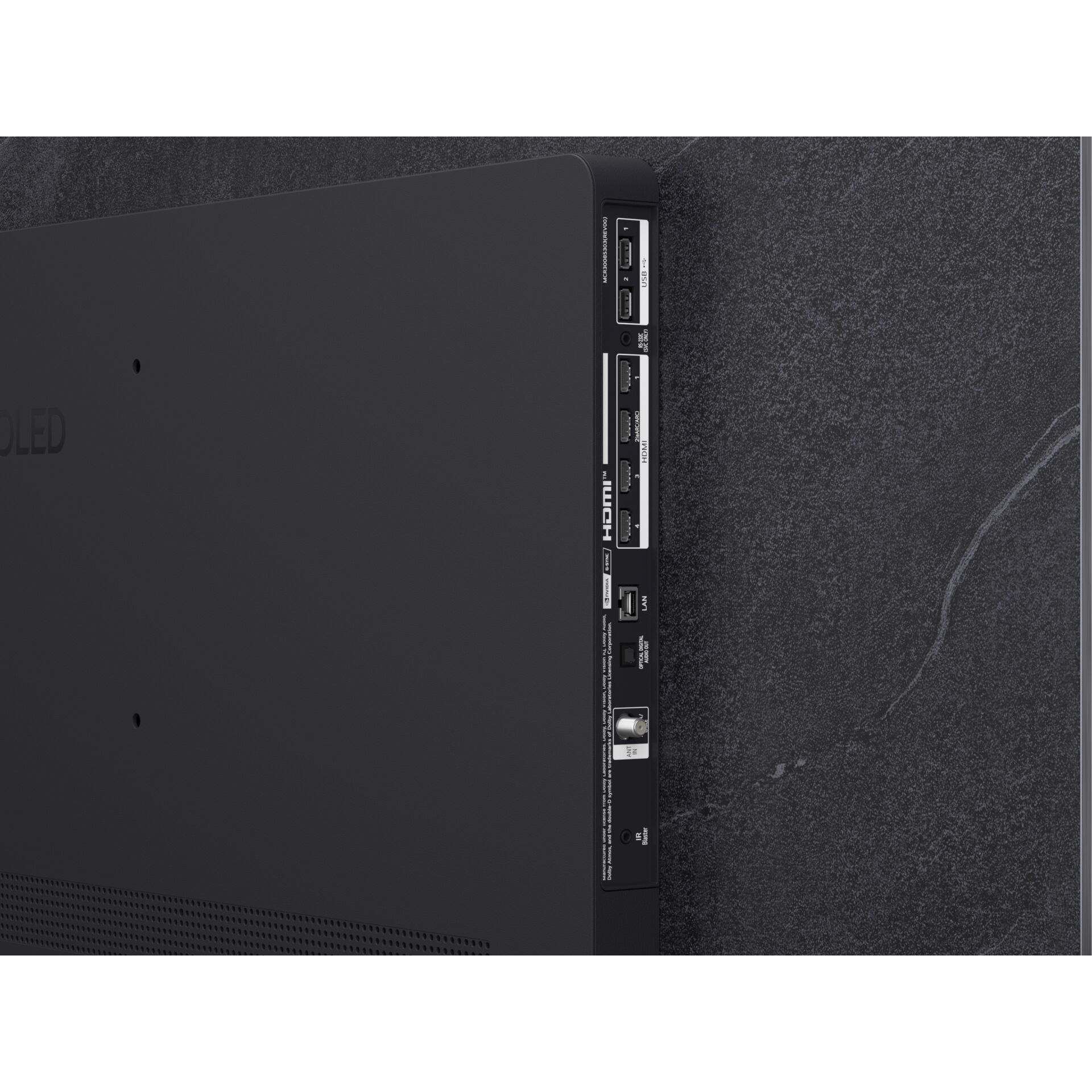 gedruckt, HDMI, USB, Rückseite Anschlüsse, Display Zubehör