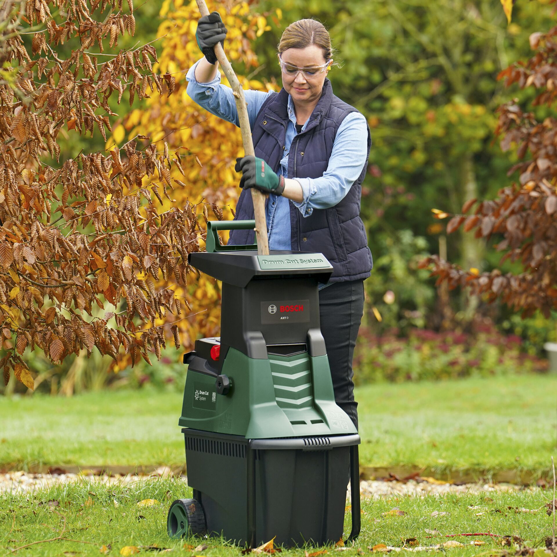 Gras, Rasen, Handschuh, Mann, Person