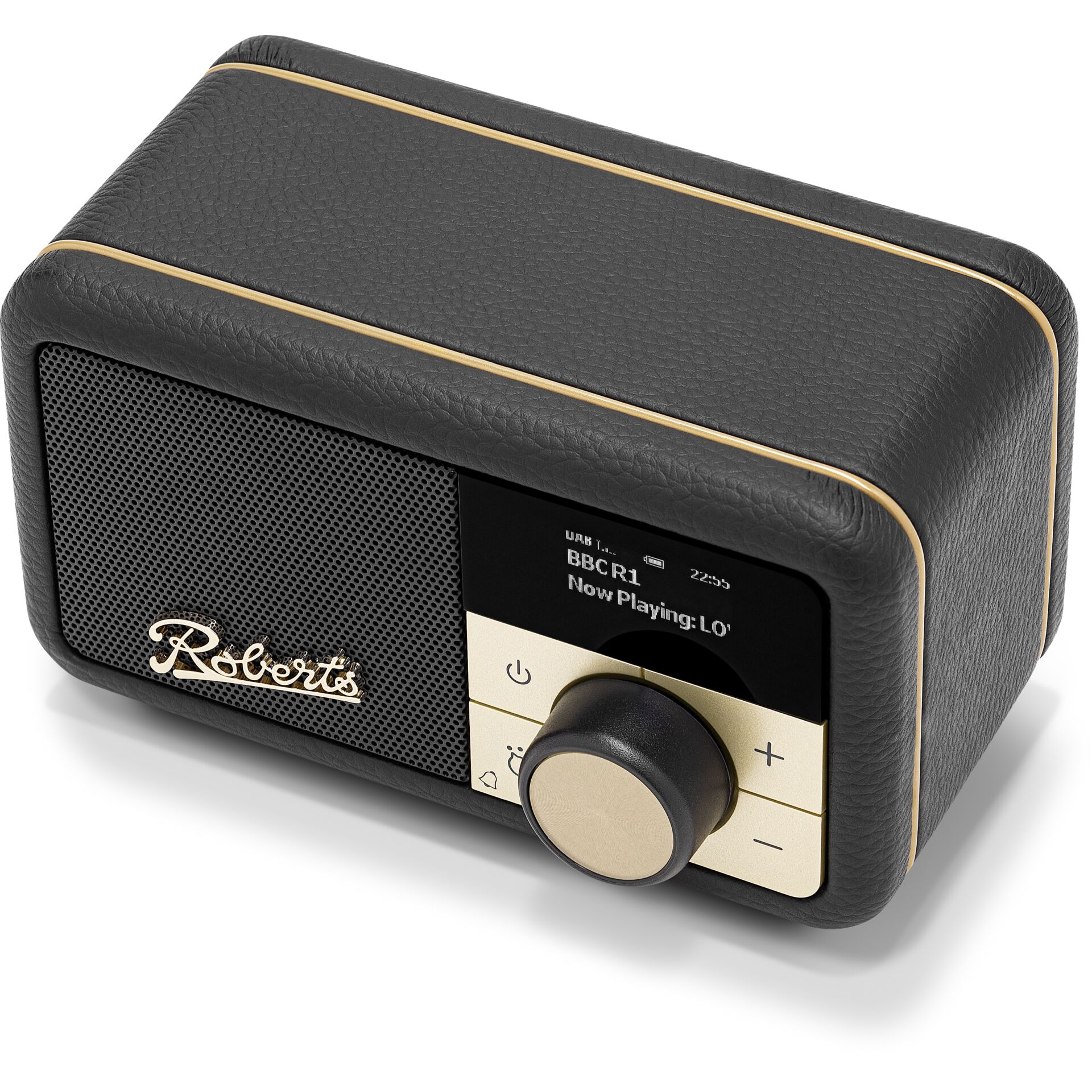 Radio, Bluetooth, Lautsprecher, Holzknopf, Tragbar