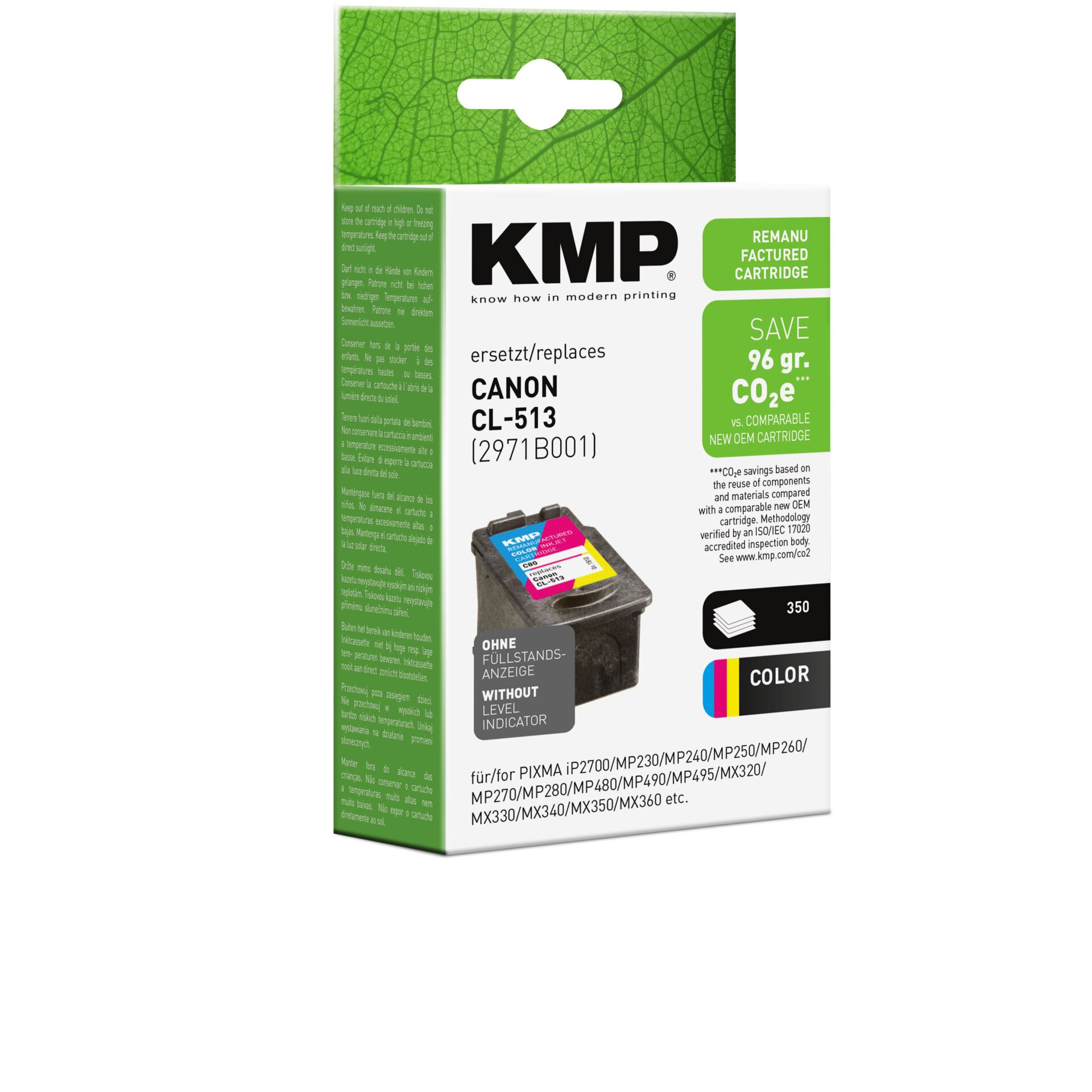 Adapter, Computerausrüstung, Werbung, Plakat, QR-Code, Tintenpatrone, Canon, KMP, KCM-513?, Cartridge