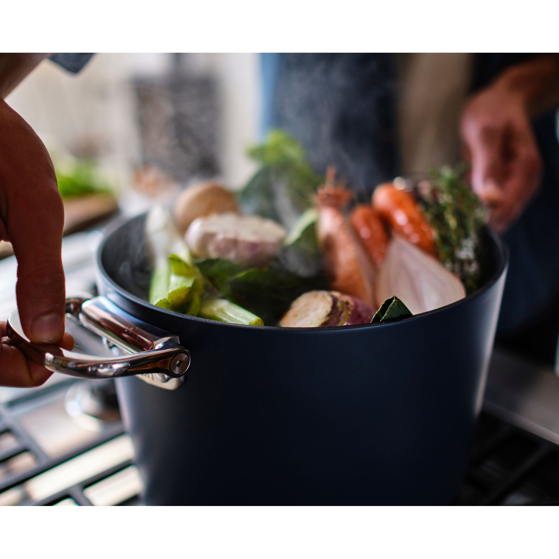 Kochtopf, Kochgeschirr, Person