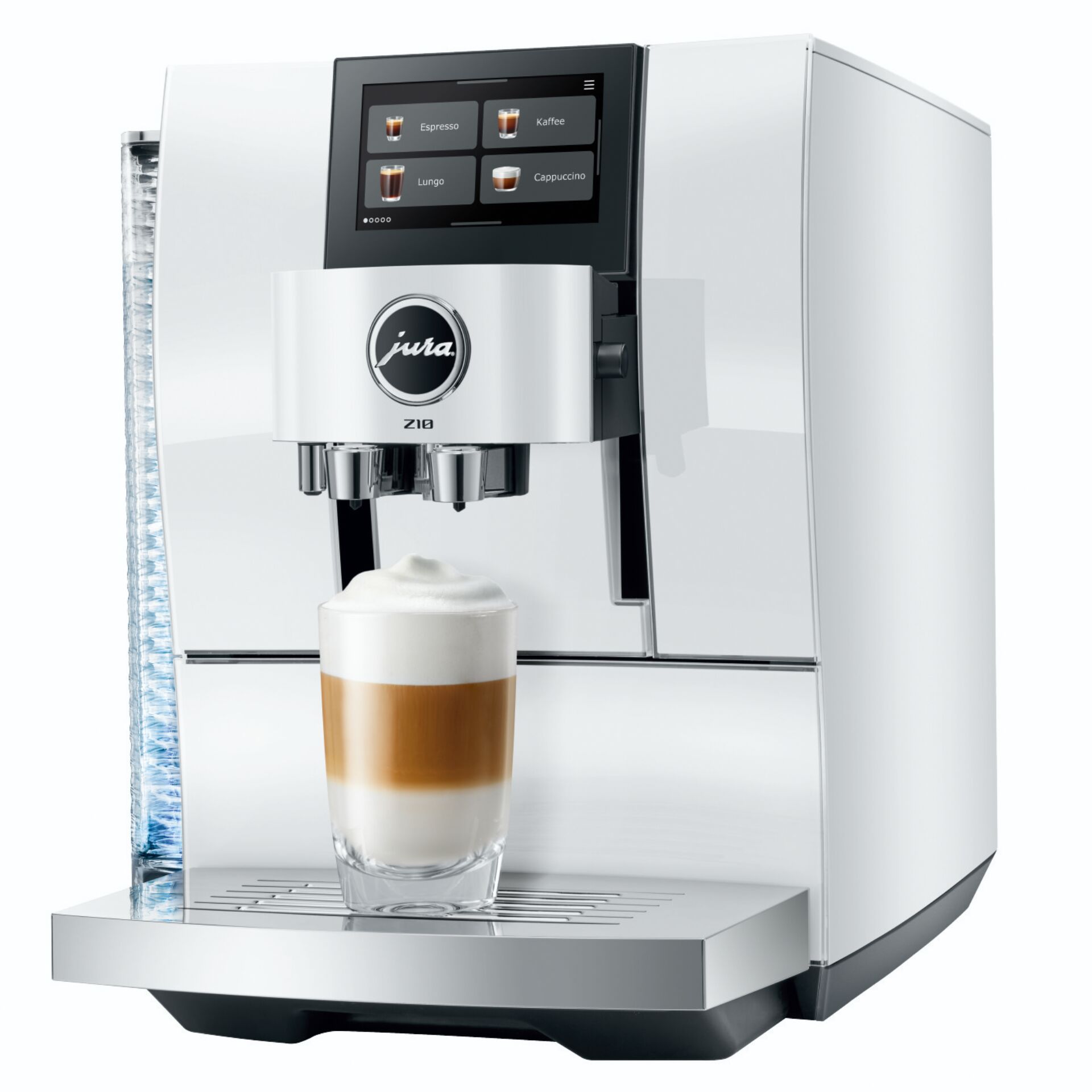 Kaffeemaschine, Espressomachine, Milchkaffee, Kaffeezubereitung, Schwarz-Weiß-Design