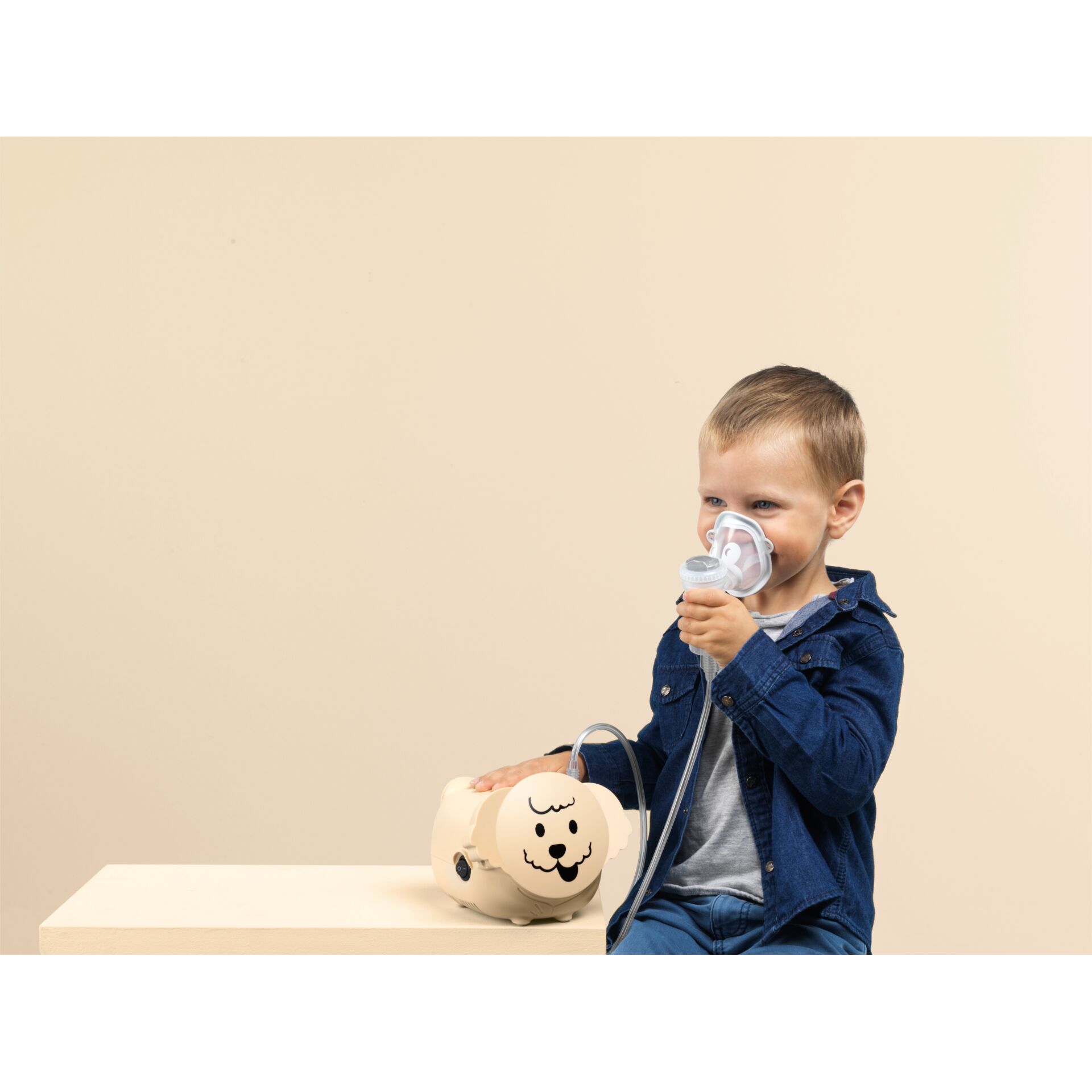 Inhalator, Vernebler, Pulsox, Kinder, Luftzufuhr