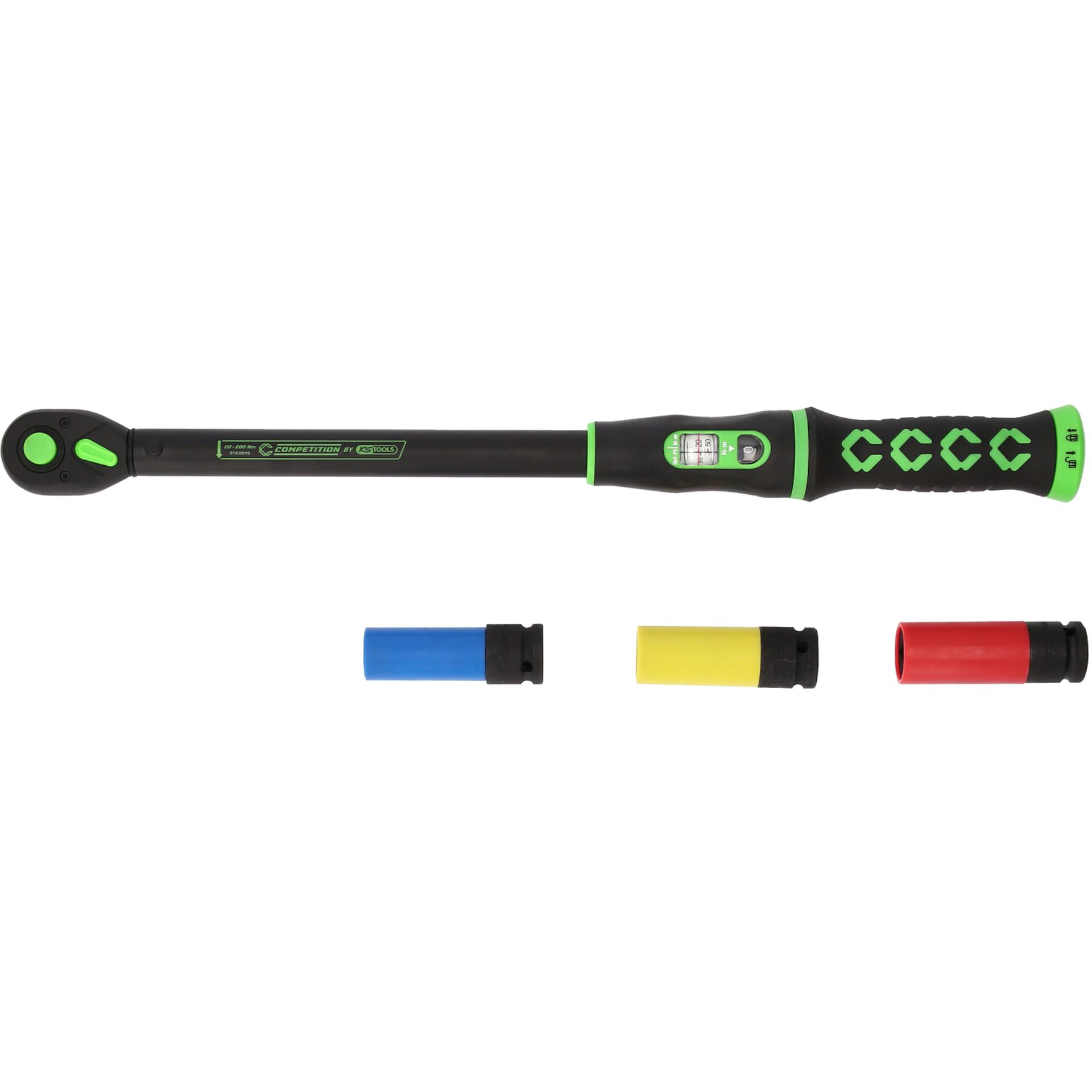 KS Tools COMPETITION  "Drehmomentschl. -Satz, 1/2"""